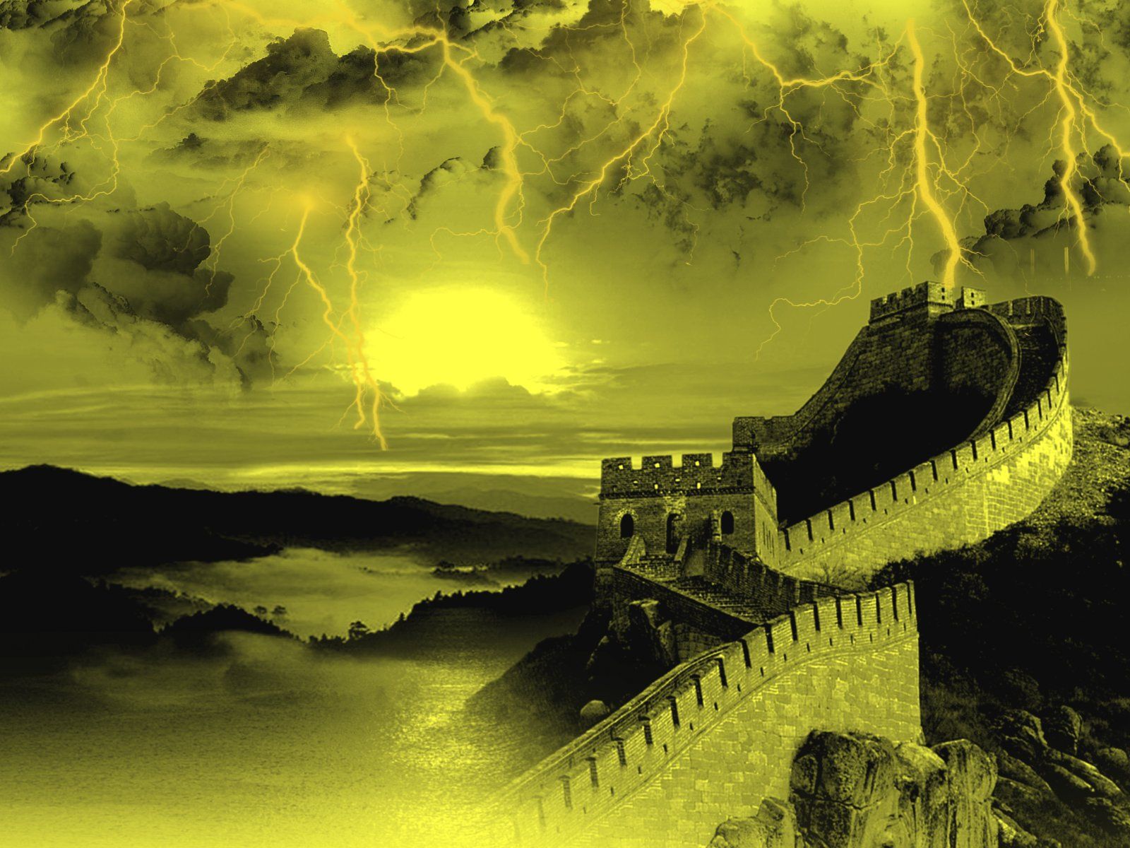 Free download Man Made Great Wall Of China Sunset China Wall Storm Lightning Cgi [1600x1200] for your Desktop, Mobile & Tablet. Explore Great Wall Wallpaper. Great Wall Of China