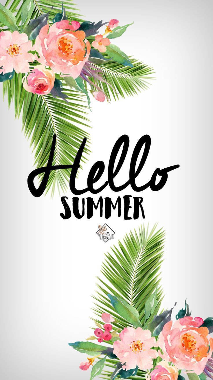 Hello Summer Phone Wallpaper I Lisa Lisica ©️️. Sfondi estivi, Bellissimi sfondi, Sfondi carini