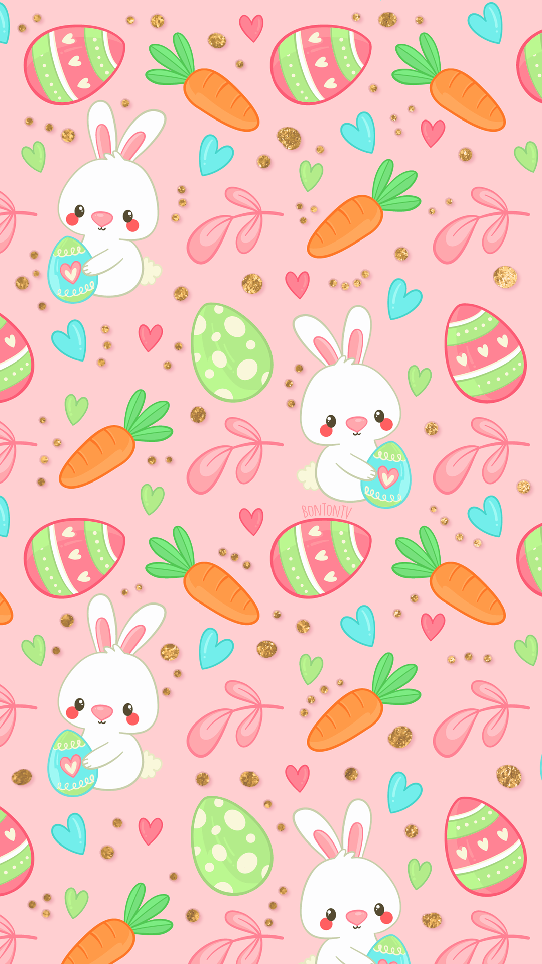 Green Cute Easter Background Wallpaper Image For Free Download  Pngtree