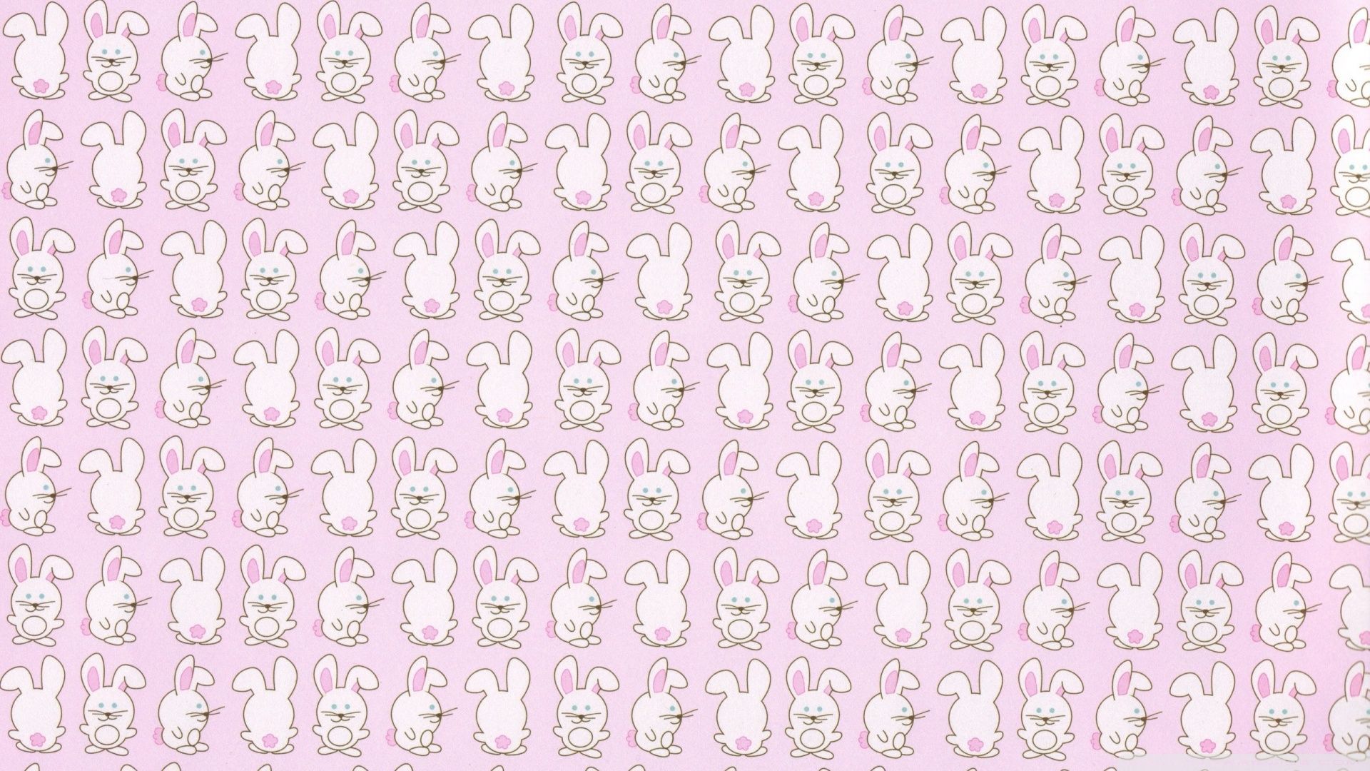 Bunny Pattern Wallpaper