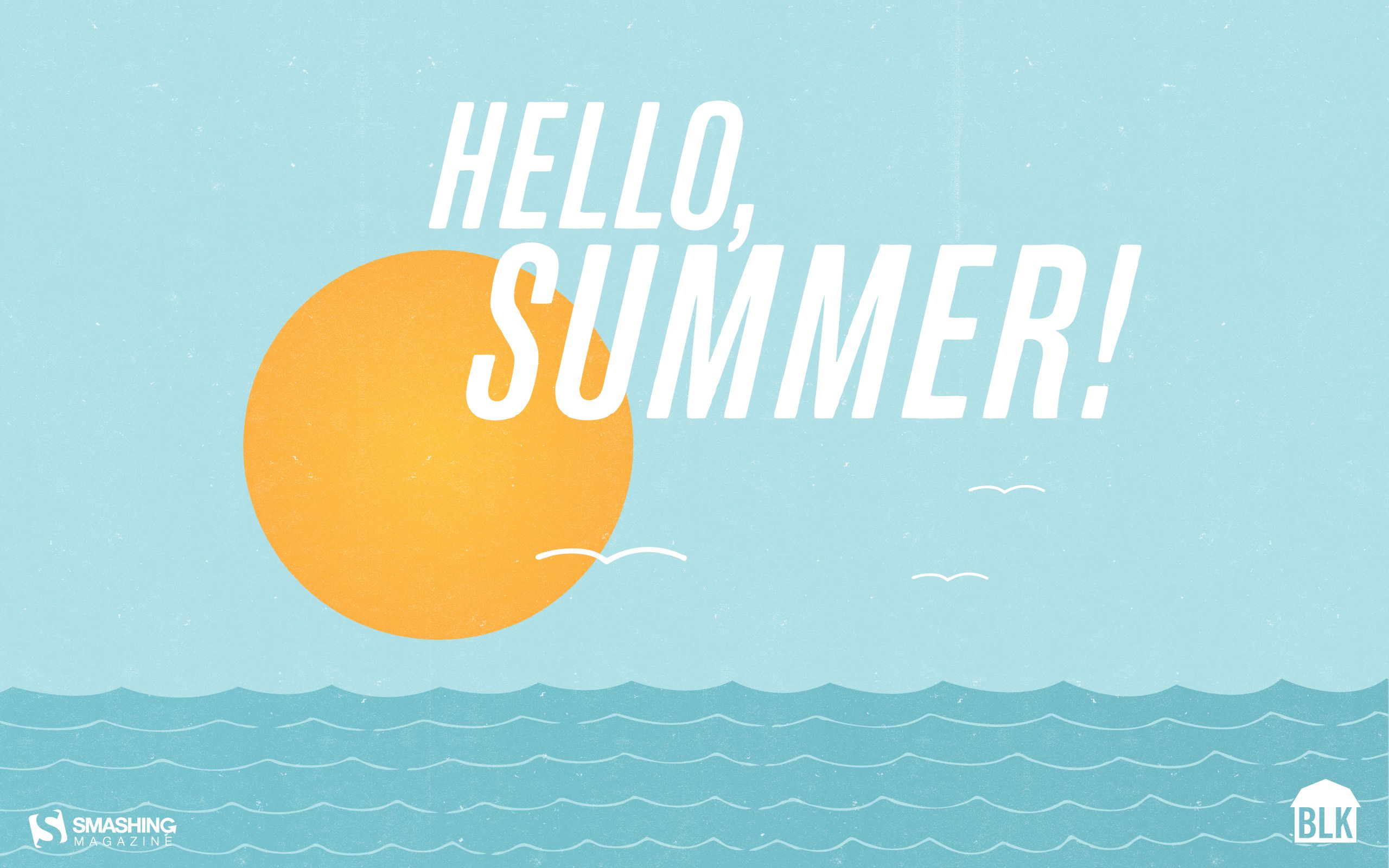 Hello Summer Desktop Wallpaper