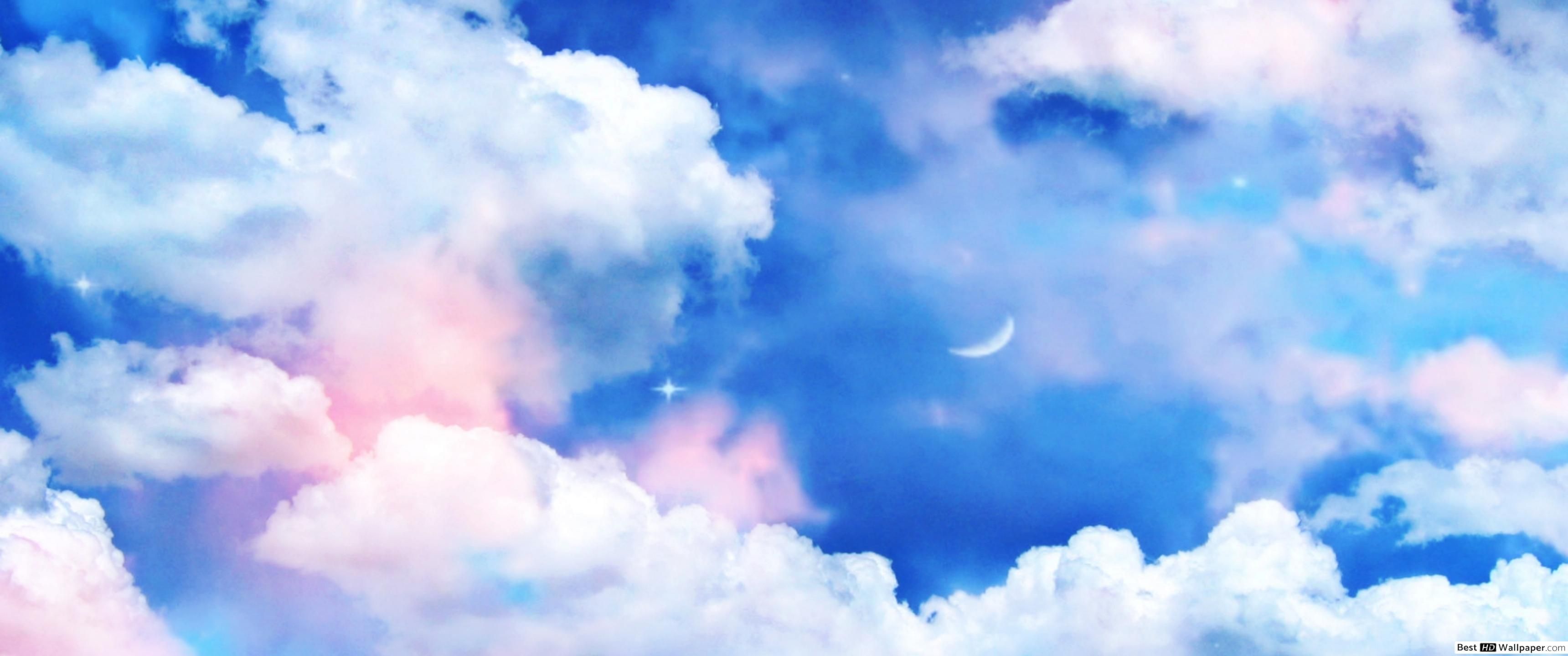 Cloudy night aesthetic wallpaper HD wallpaper download