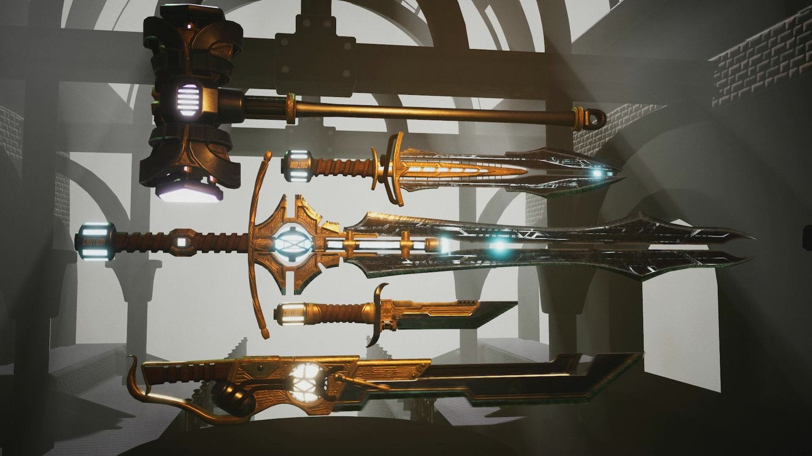 Steampunk Melee Weapon pack in Weapons