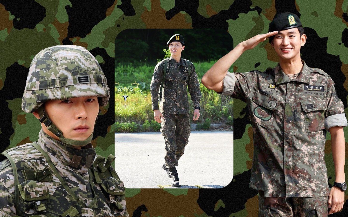 Korean Stars Who Made Their Real Life Military Uniform So And Stylish