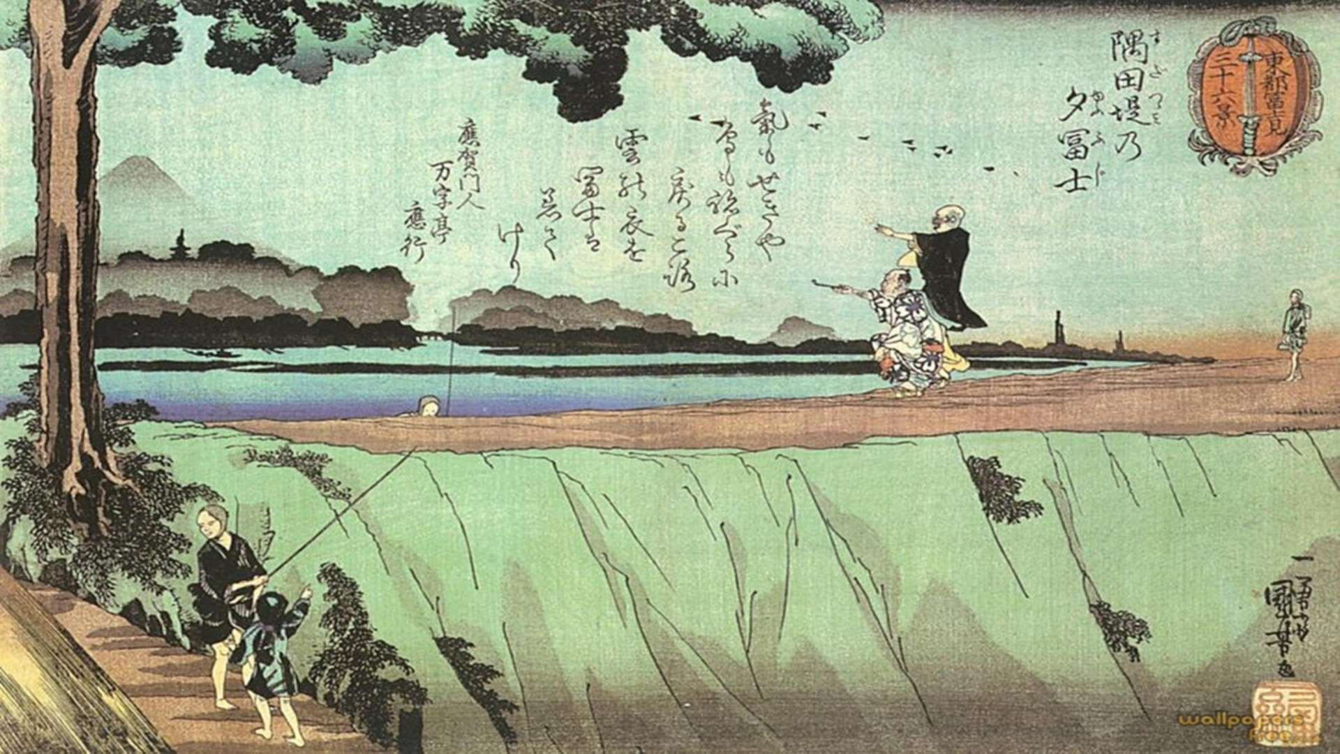 Japanese Art Wallpaper 1920x1080