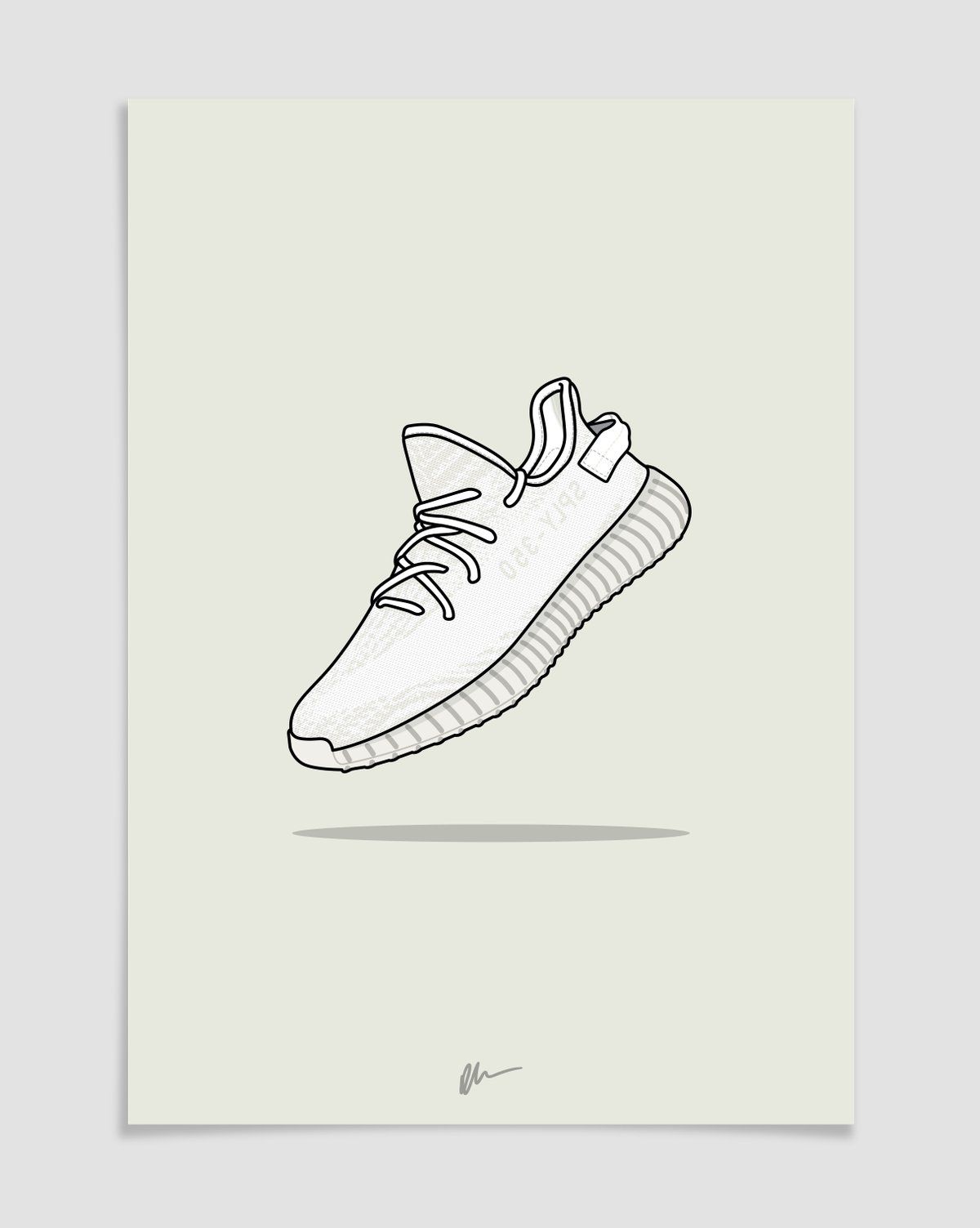 Yeezy V2 Cream Wallpaper