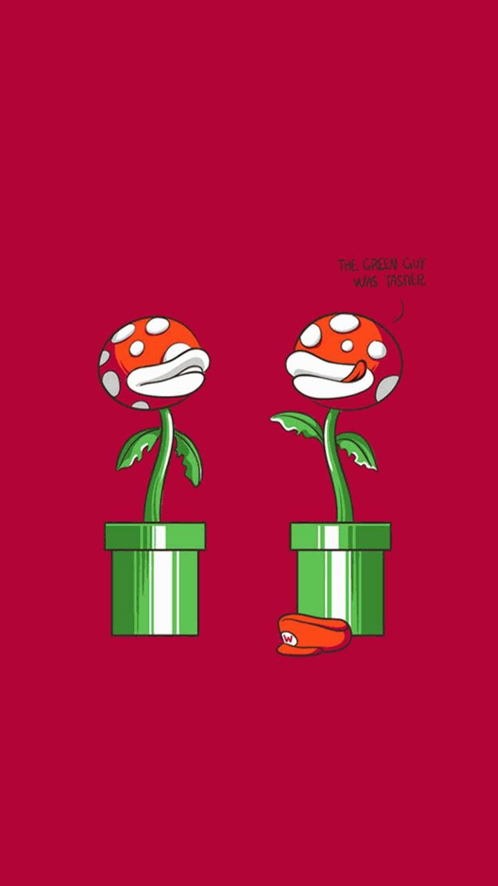 piranha plant wallpaper