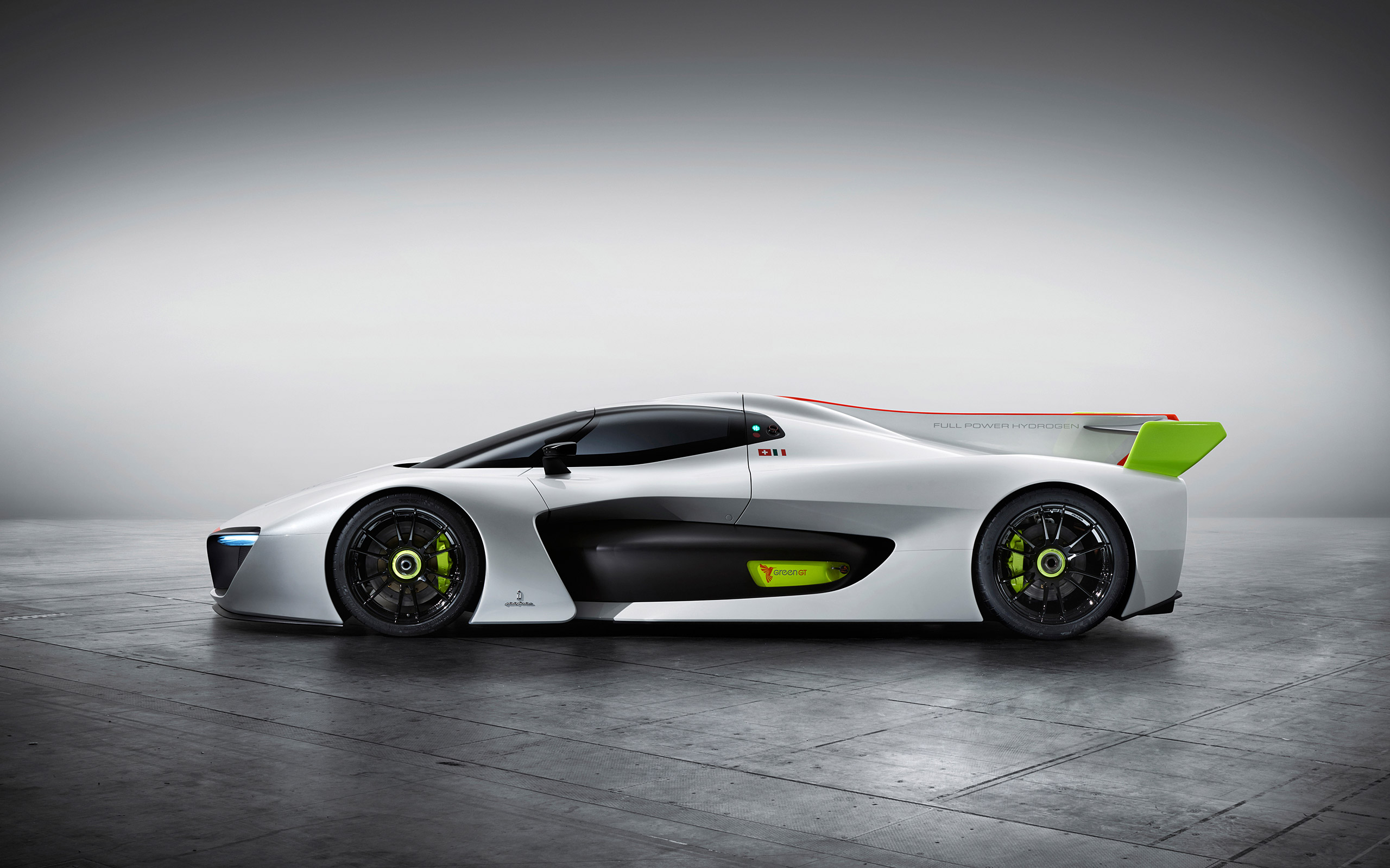 Pininfarina H2 Speed Car Vehicle Electric Car Concept Cars Wallpaper:2560x1600