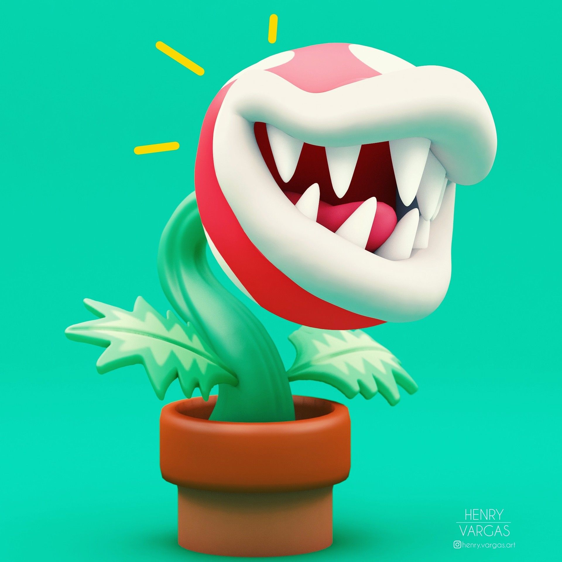 Piranha Plant Wallpapers - Wallpaper Cave