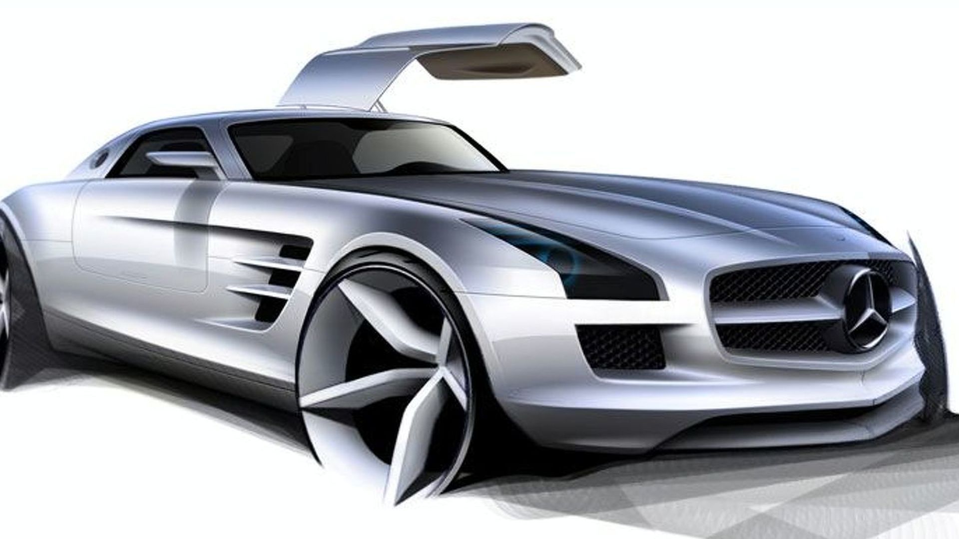 Mercedes SLS AMG Gullwing electric vehicle planned for 2015