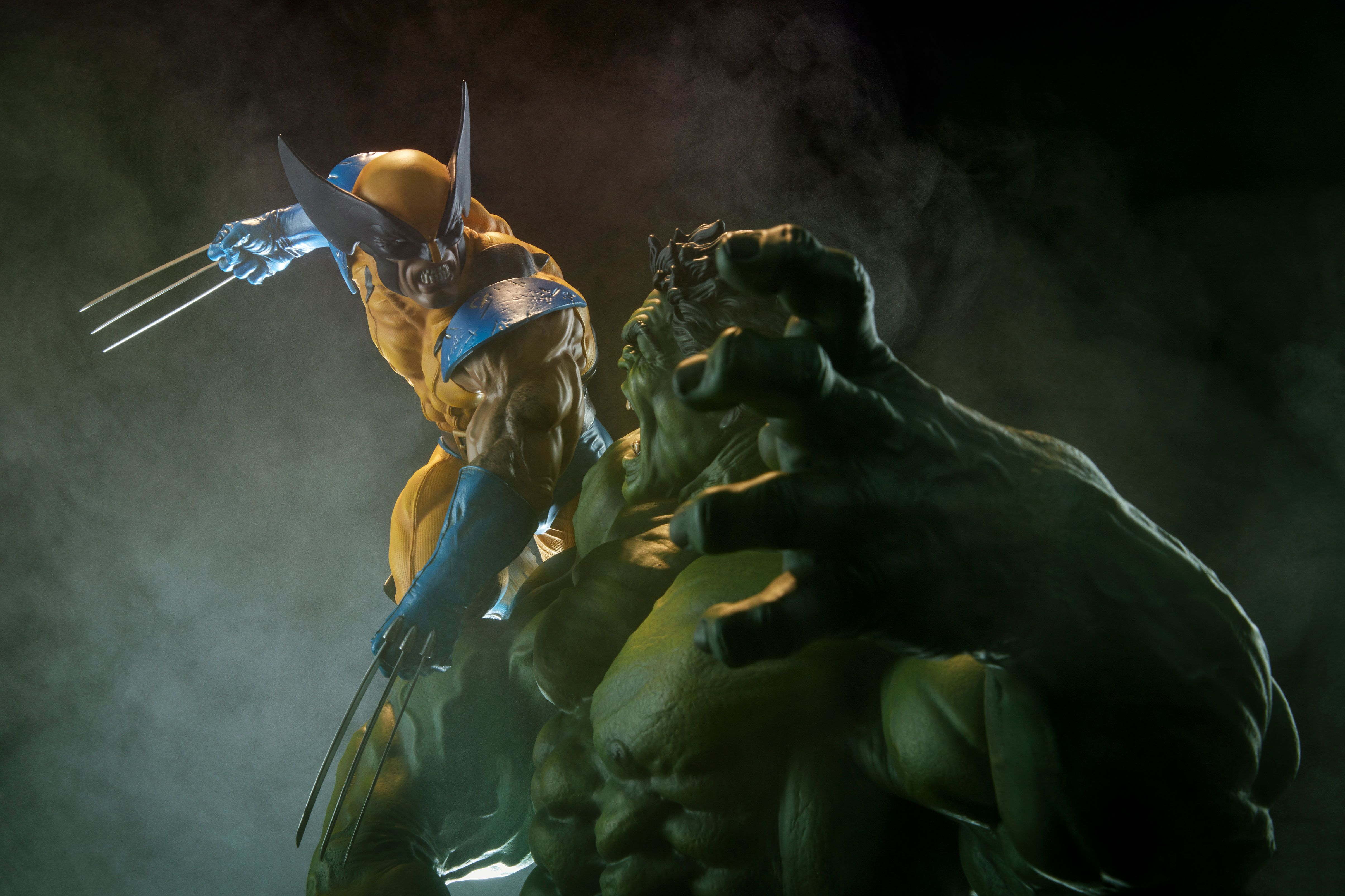 Hulk And Wolverine HD Wallpaper