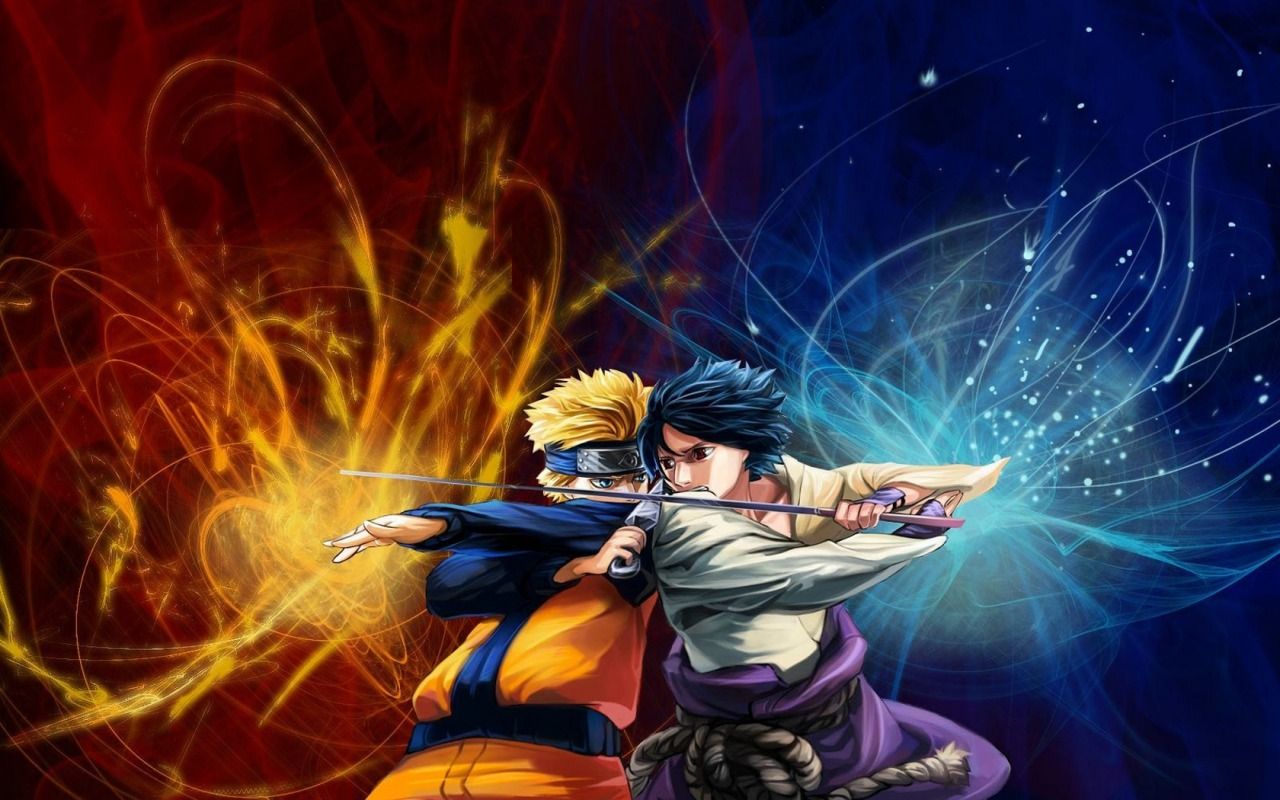 Naruto vs Sasuke Wallpaper Naruto Anime Animated Wallpaper in jpg format for free download