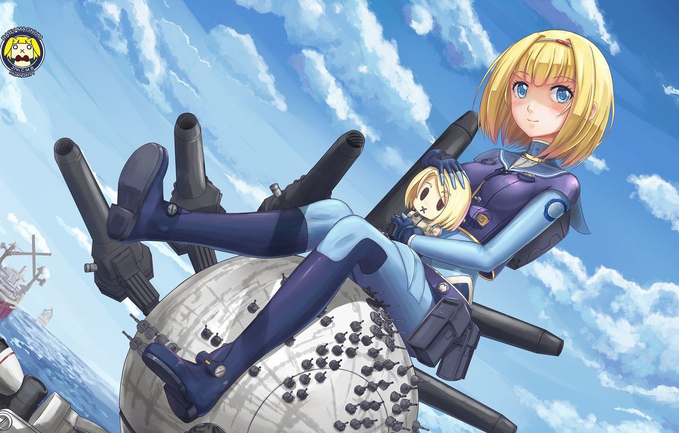 Wallpaper Girl, Anime, Heavy Object image for desktop, section арт