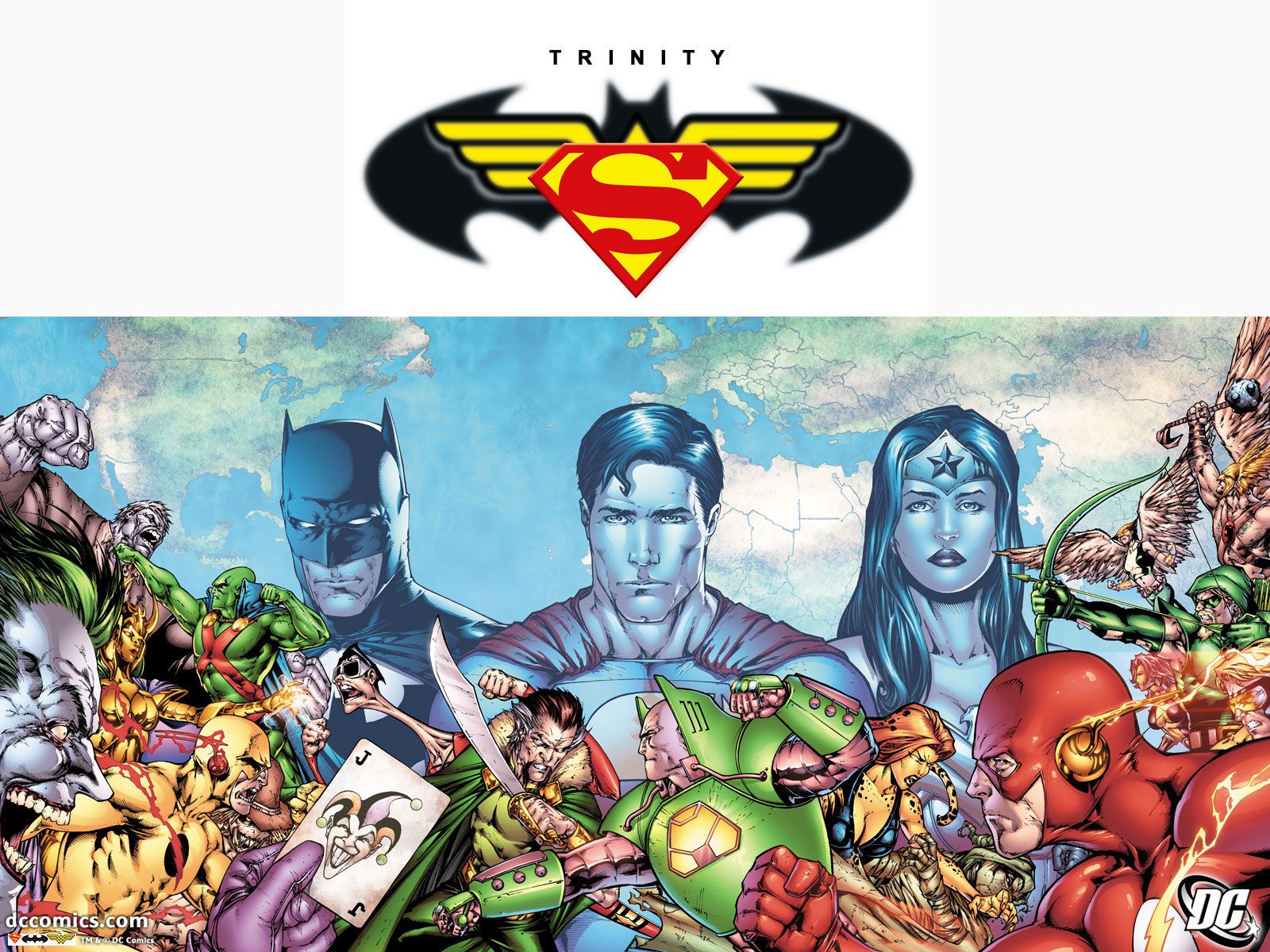 Trinity Comics Wallpaper