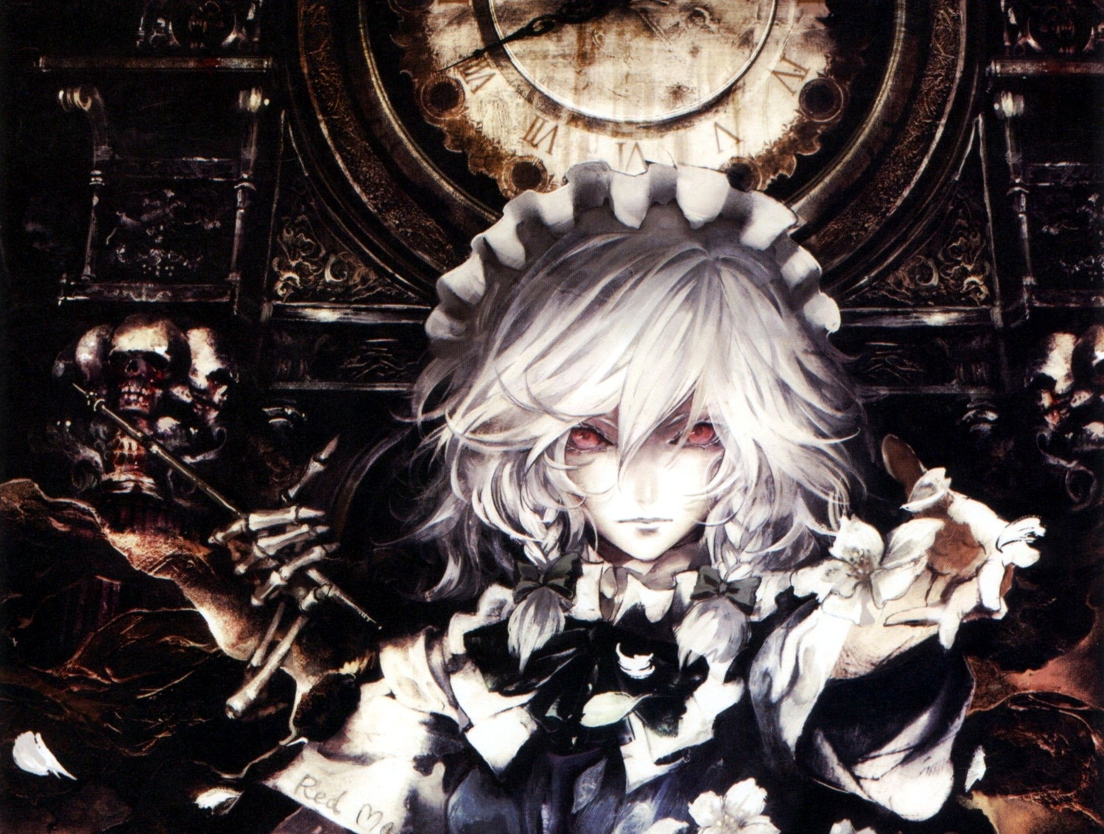 Sakuya Izayoi HD wallpaper, Background