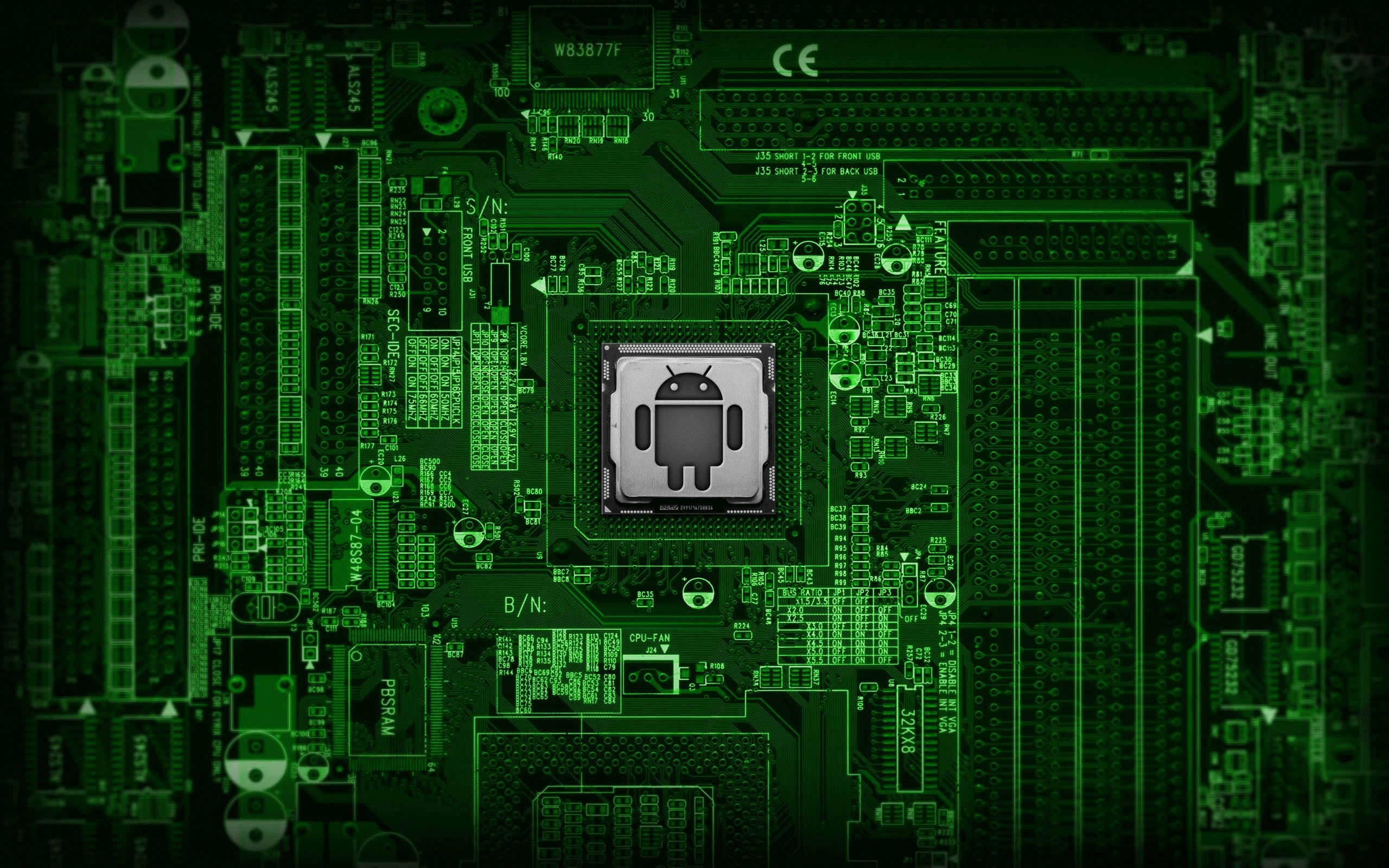 Motherboard Android Compatible Wallpaper