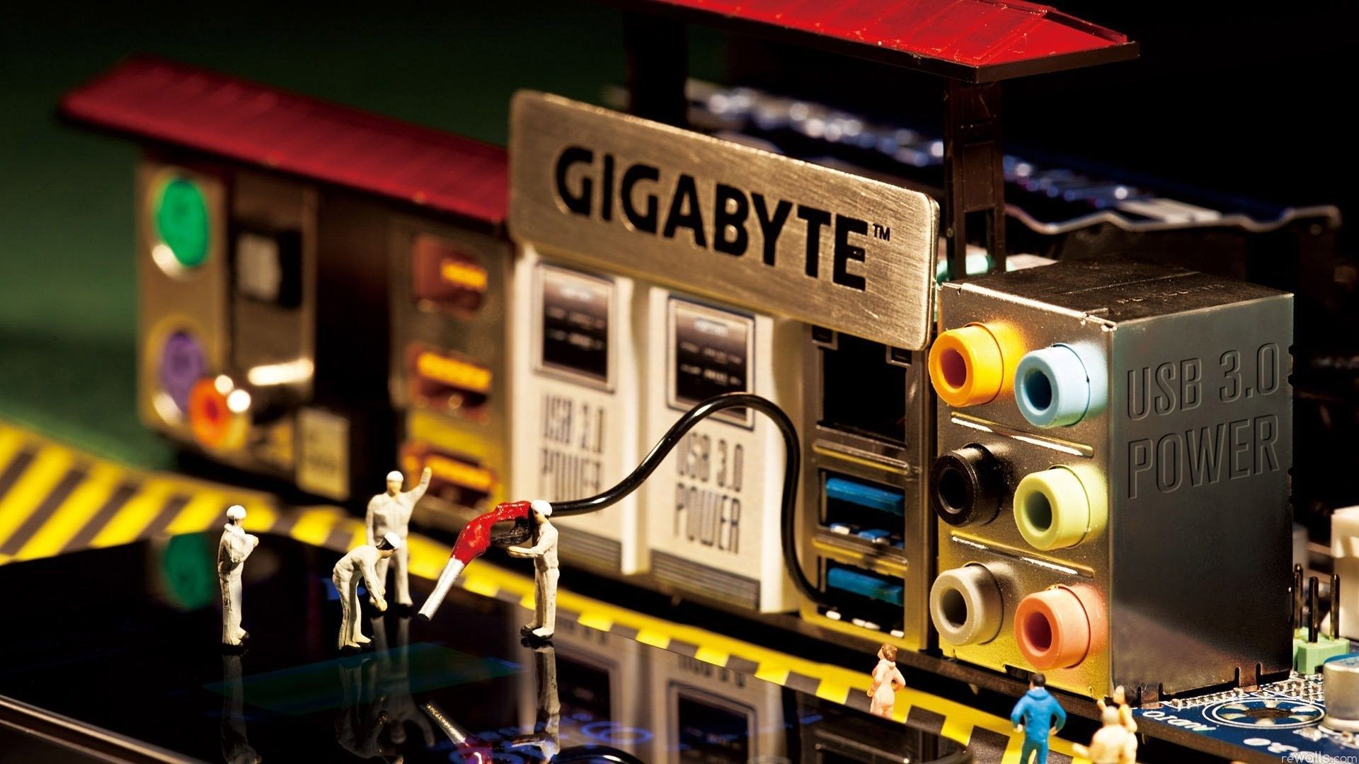 Widescreen gigabyte. Gigabyte, Motherboard, Full HD wallpaper