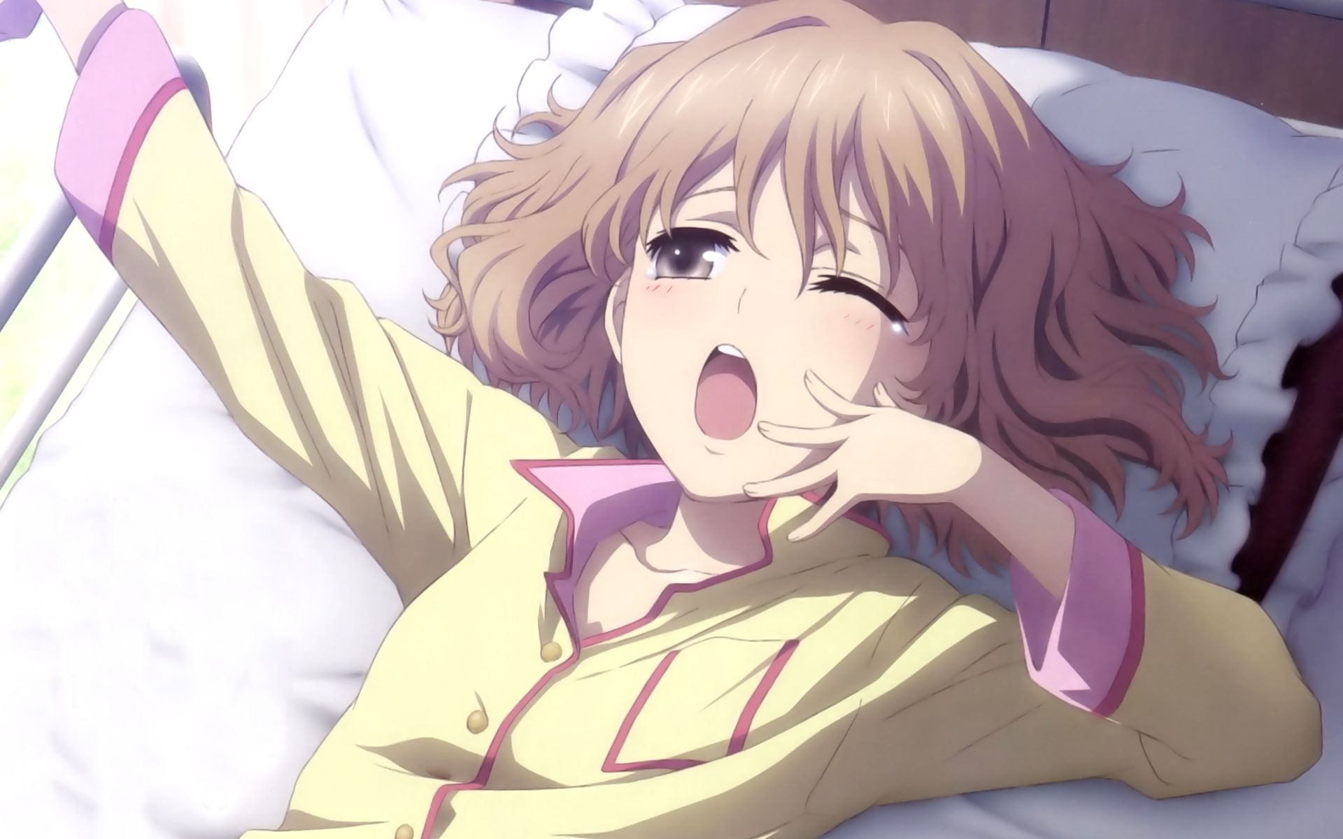Good Morning Anime HD Wallpaper