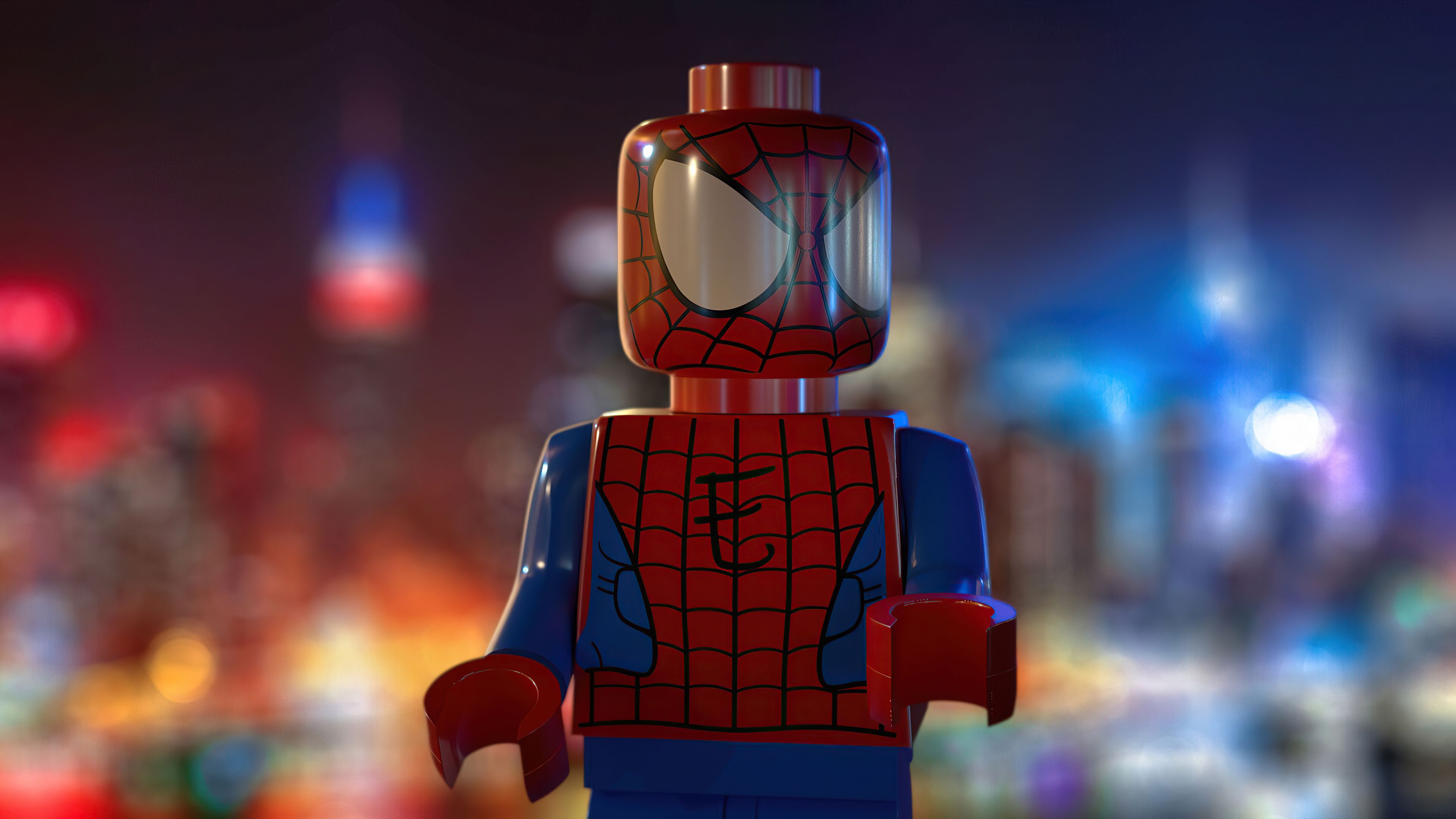Spider Man Lego 4k, HD Superheroes, 4k Wallpaper, Image, Background, Photo and Picture