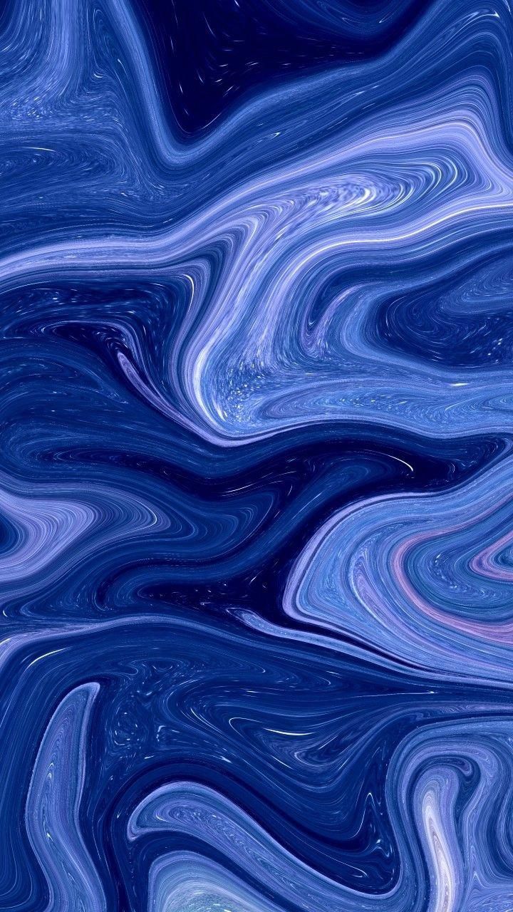 Aesthetic Blue Marble Wallpaper HD