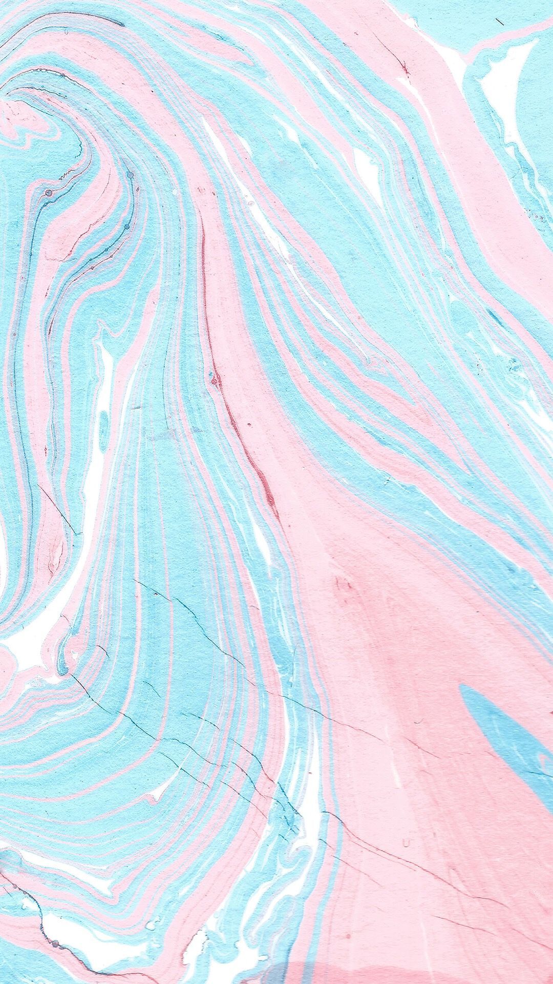 Marble Aesthetic Wallpaper Pastel Blue