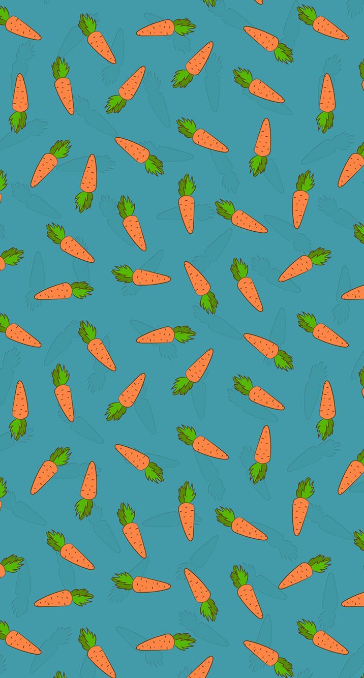 Carrots print. Vintage flowers wallpaper, Cute patterns wallpaper, Pattern wallpaper