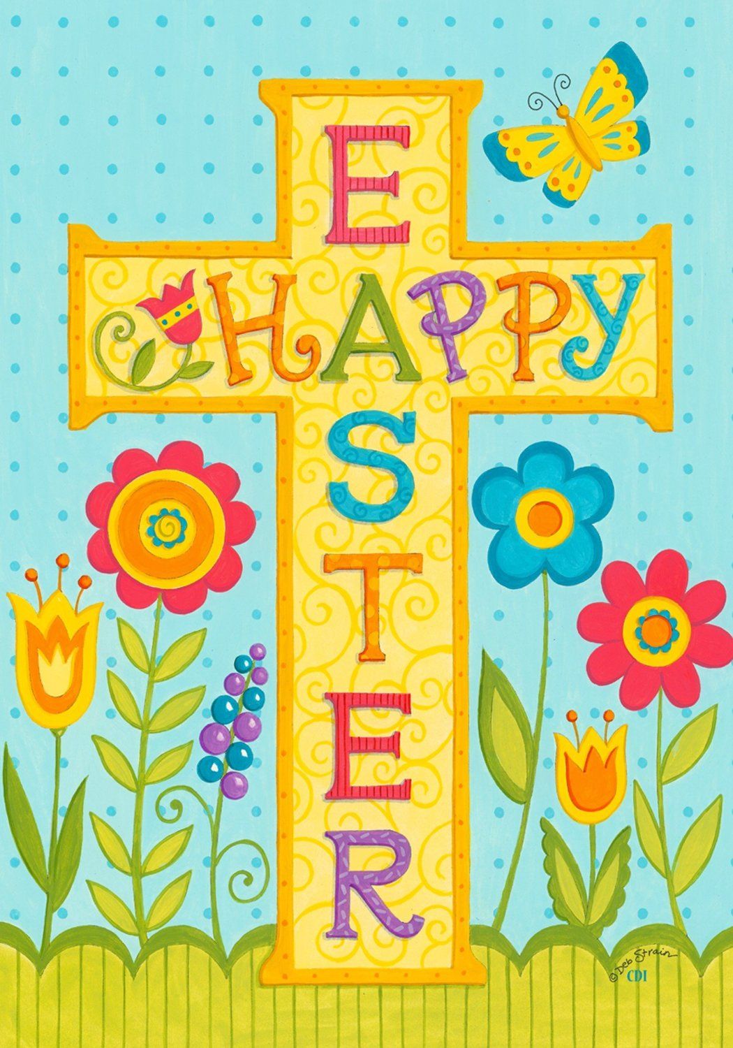 Religious Easter Clipart Image Happy Easter Clip Art
