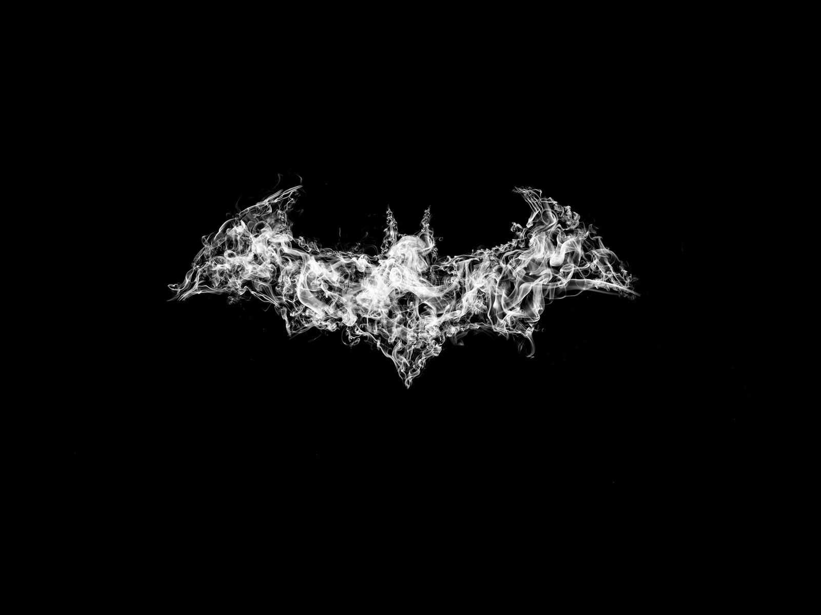 Batman Logo Smoke Art 1600x1200 Resolution HD 4k Wallpaper, Image, Background, Photo and Picture