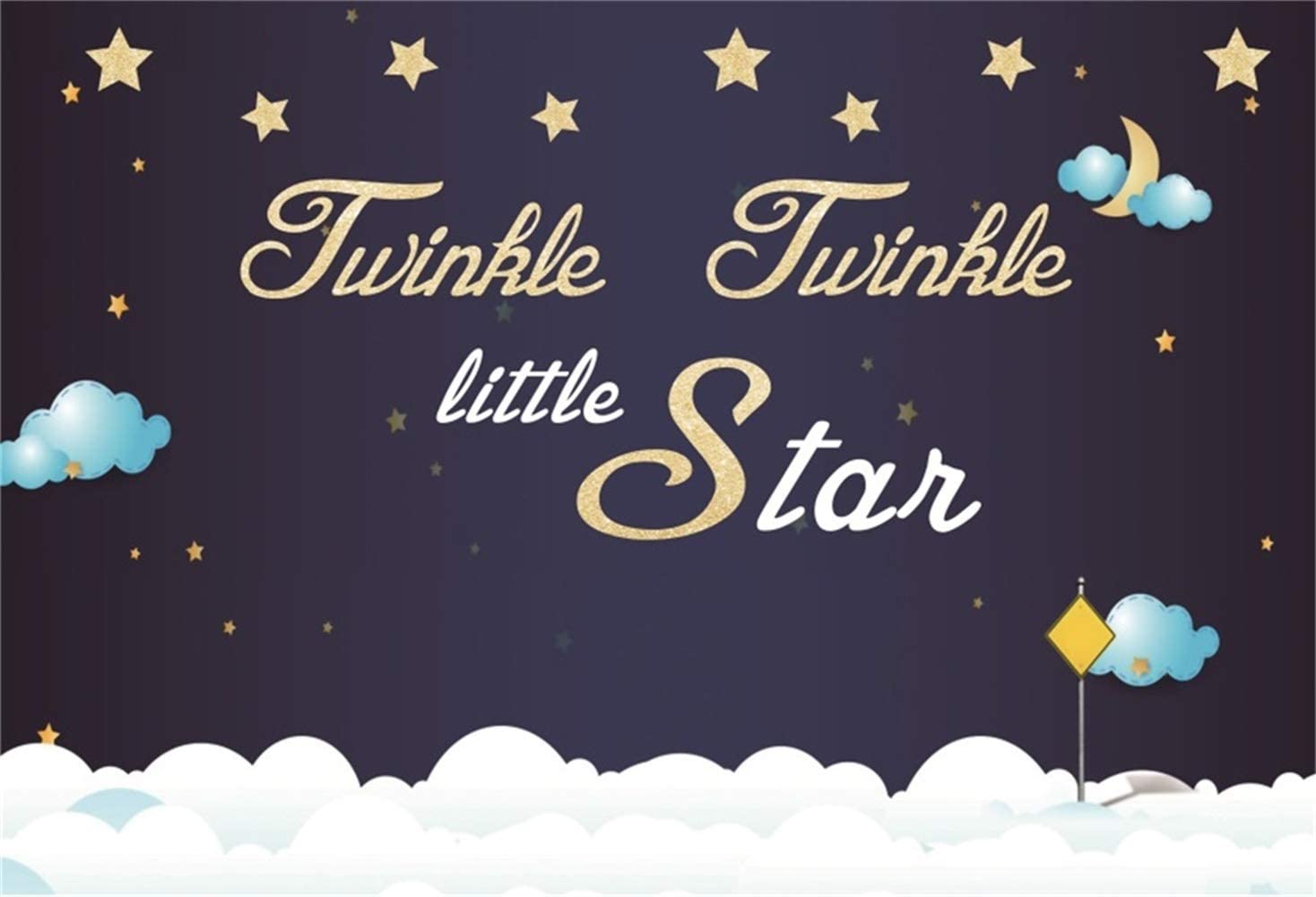 Amazon.com, LFEEY 10x7ft Twinkle Twinkle Little Star Backdrop Sleepover Baby Shower Gender Reveal Decoration Wallpaper Baby Good Night Clouds Stars and Moon Photo Backdrop Photo Booth Props, Camera & Photo