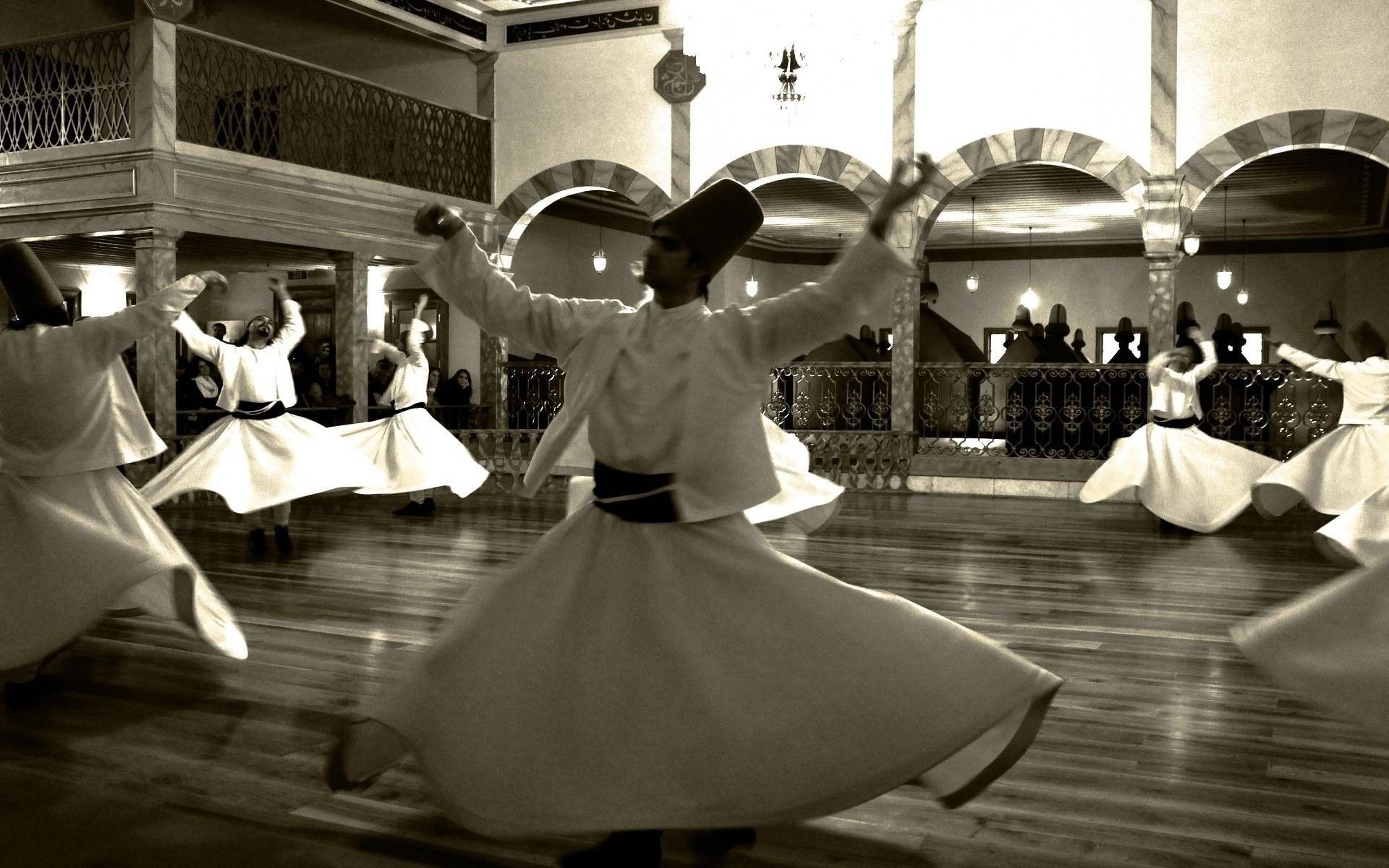 Wallpaper, sports, white, dress, Turkish, whirling, Mevlana, Dervishes, Konya, wedding, bride, photograph, groom, dance, 1920x1200 px, performance art, ceremony 1920x1200