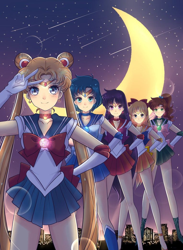sailor scouts wallpaper. Sailor moon manga, Sailor moon fan art, Sailor moon usagi