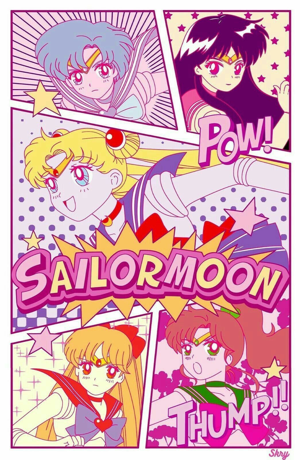 Sailor Moon Comic Wallpaper Free Sailor Moon Comic Background