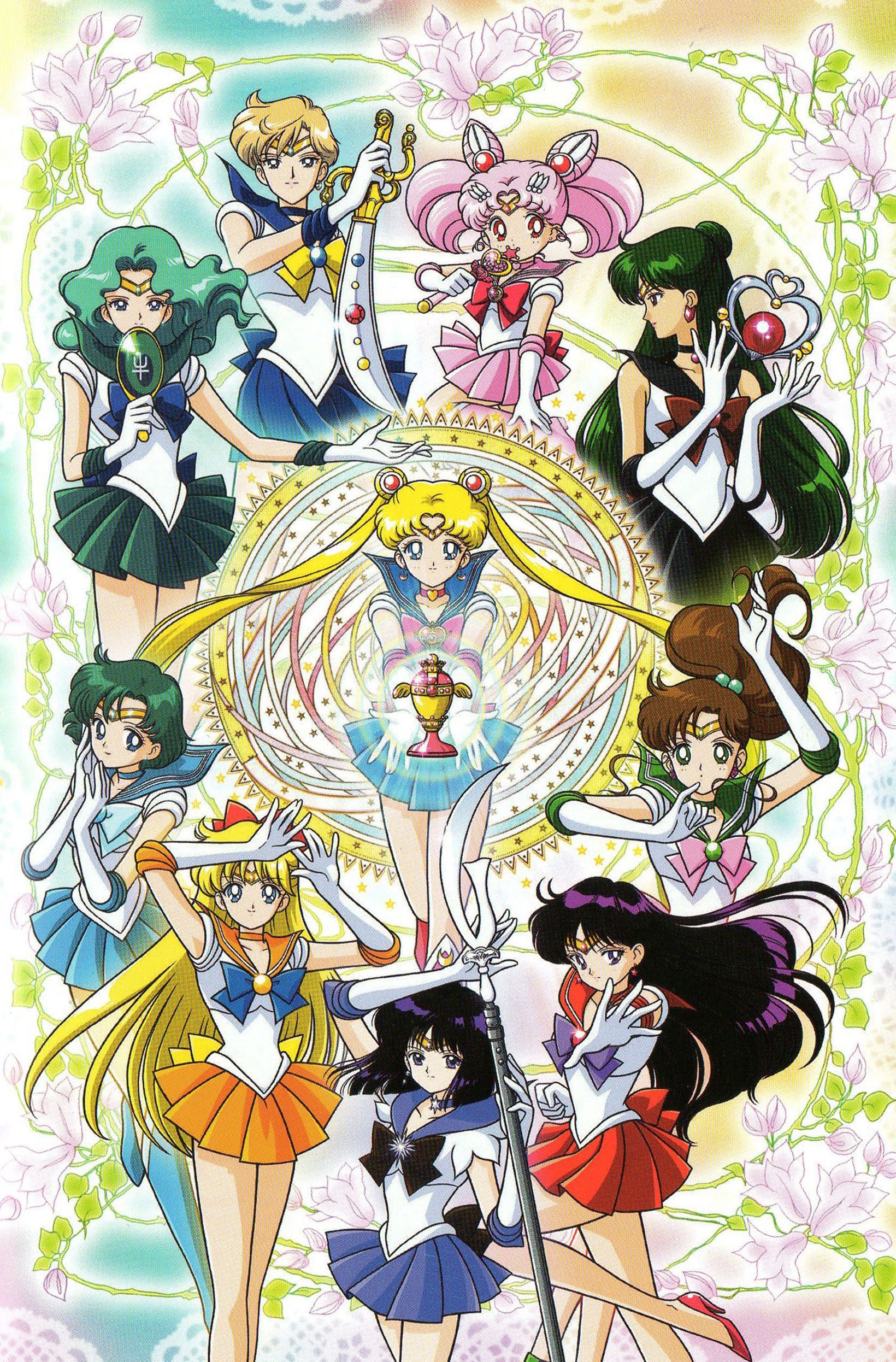 Sailor Moon Characters Wallpapers Wallpaper Cave
