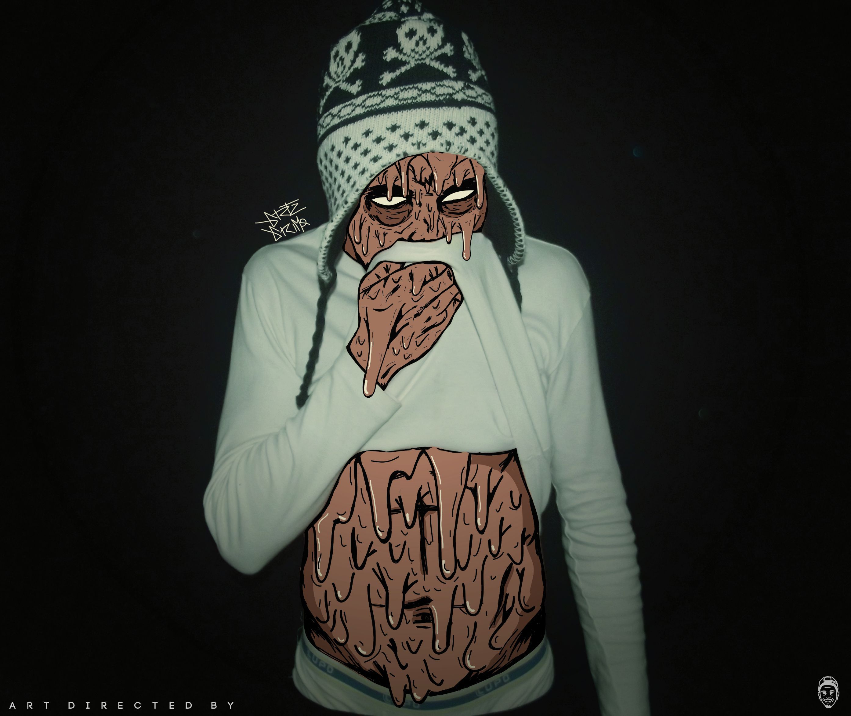 GRTZ Grime, Art. Photography illustration, Photohop art, Horror art