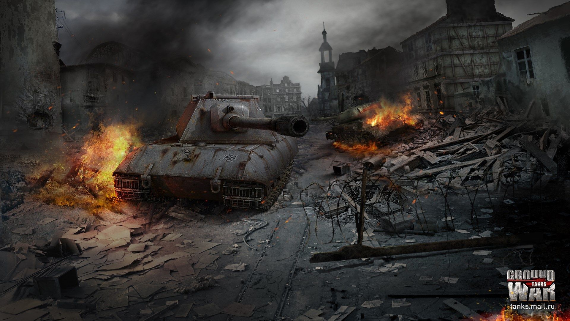 Ground War: Tanks wallpaper HD wallpaper, Background