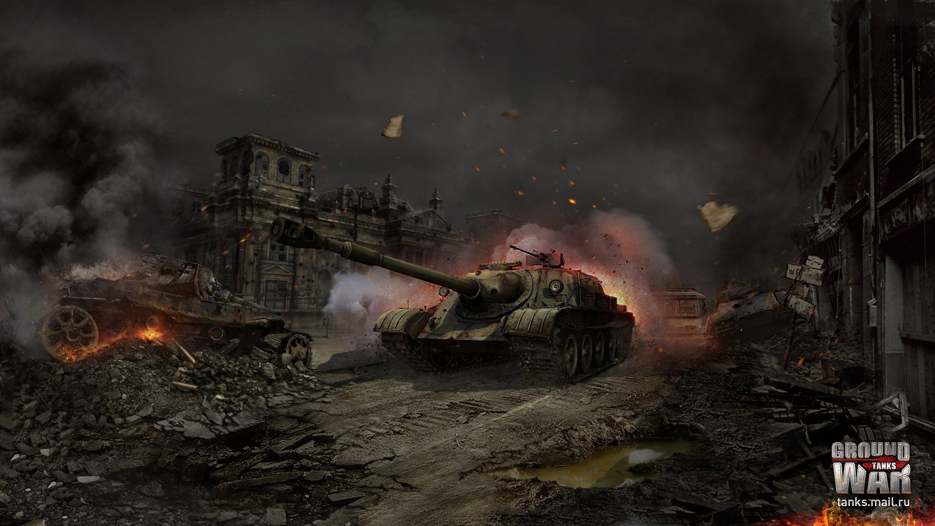 px Ground War: Tanks wallpaper: Wallpaper Collection