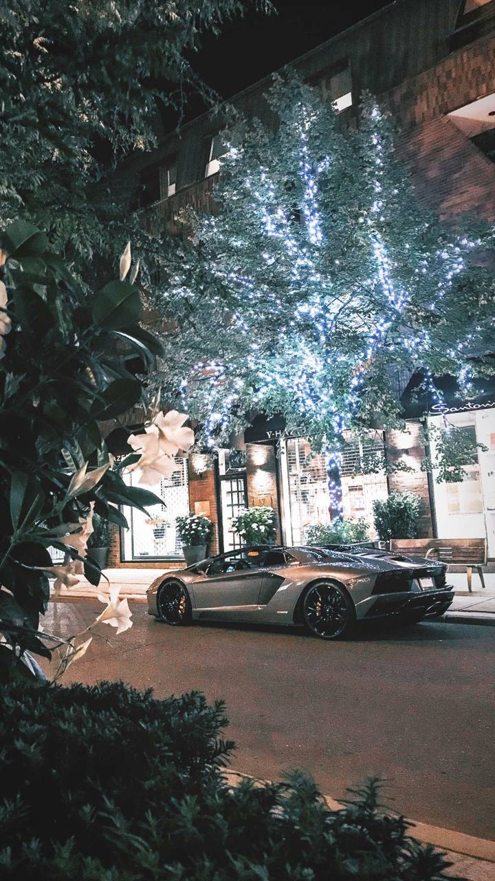 Christmas Supercar Wallpaper