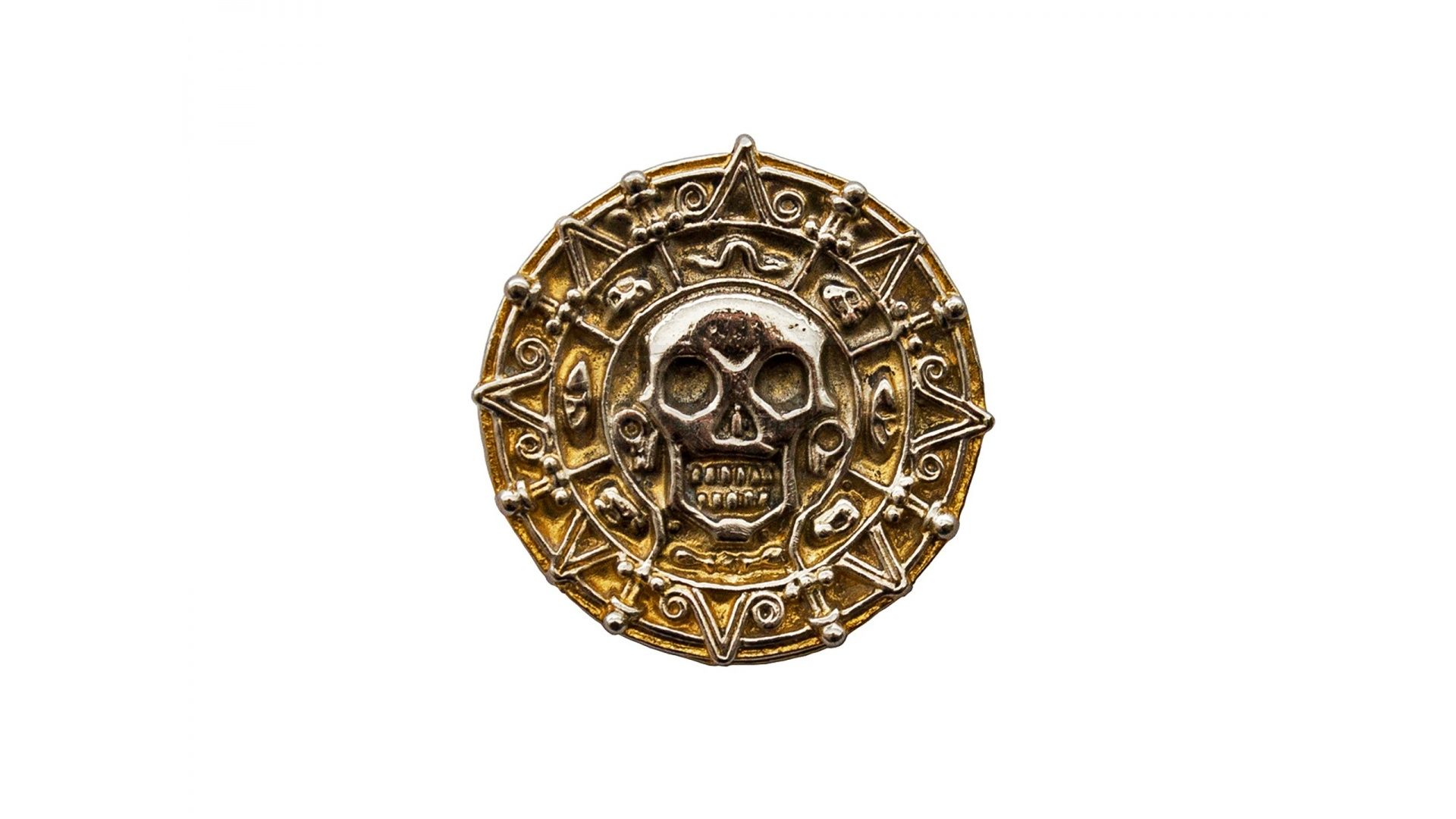 Cursed Aztec Gold Coin of the Caribbean: Curse of the Black Pearl at PROPside.com