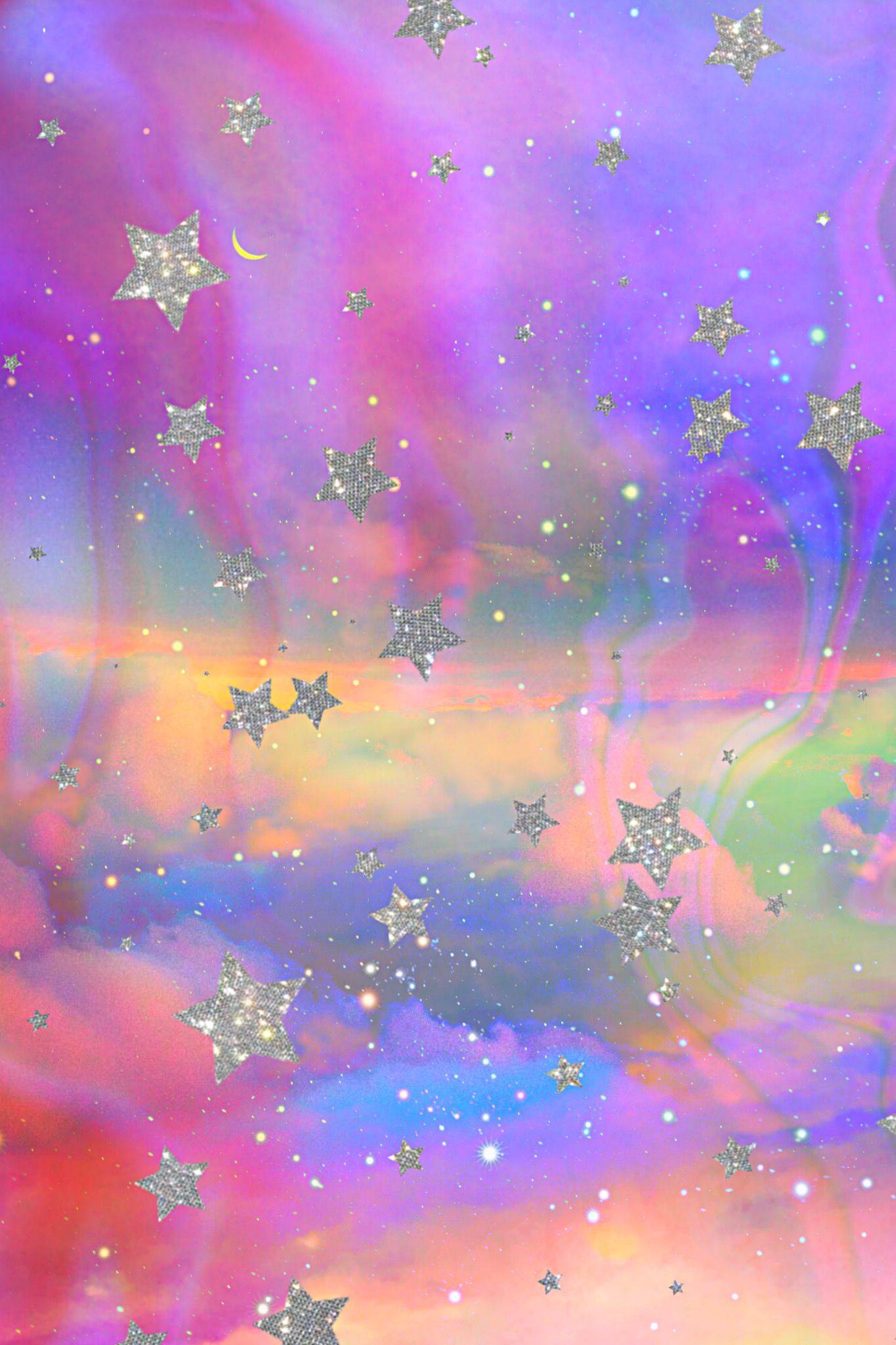 Marble Night Wallpaper#glitter #sparkle #galaxy #sky #stars #holographic #cosmos #rainbow #pastel. Glitter phone wallpaper, Star wallpaper, Pretty phone wallpaper