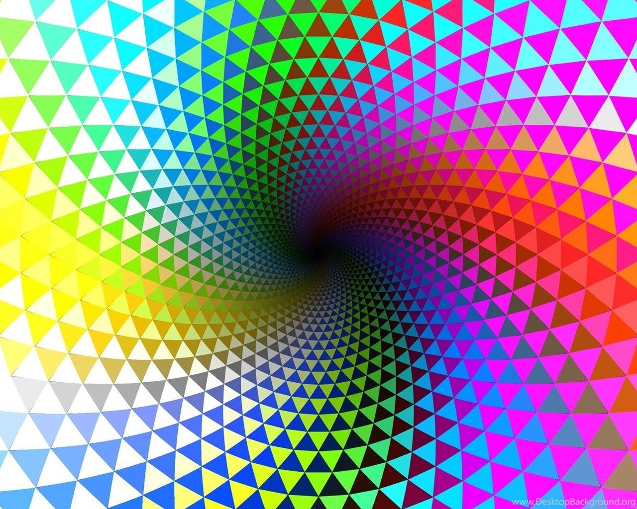 Download Wallpaper 1920x1080 Rotation, Multi colored, Lines, Shape. Desktop Background