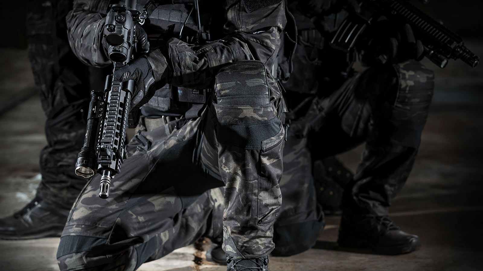 Browse Top Class Tactical Gear In MultiCam Black