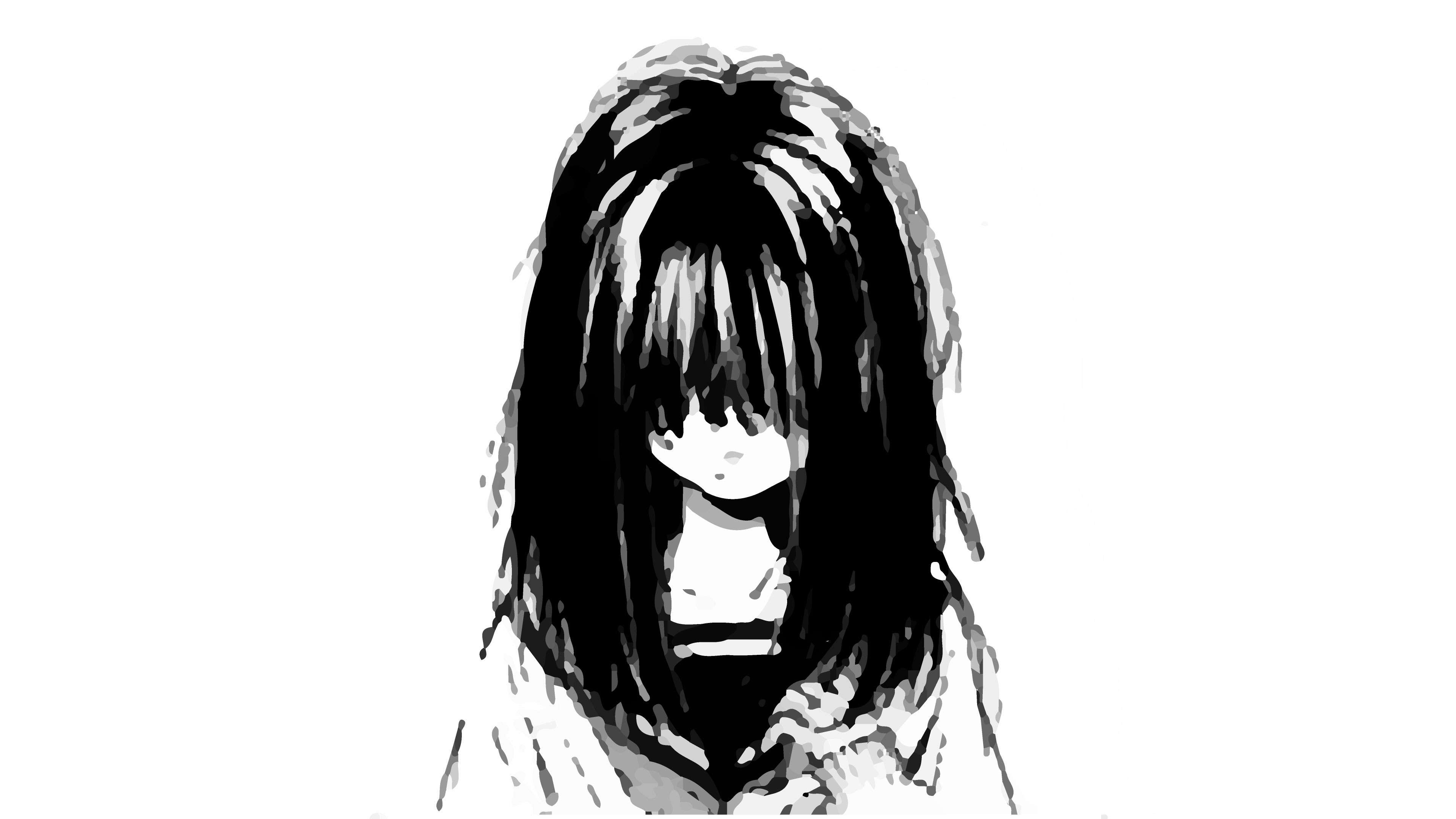 Dark Sad Anime Girl Wallpaper
