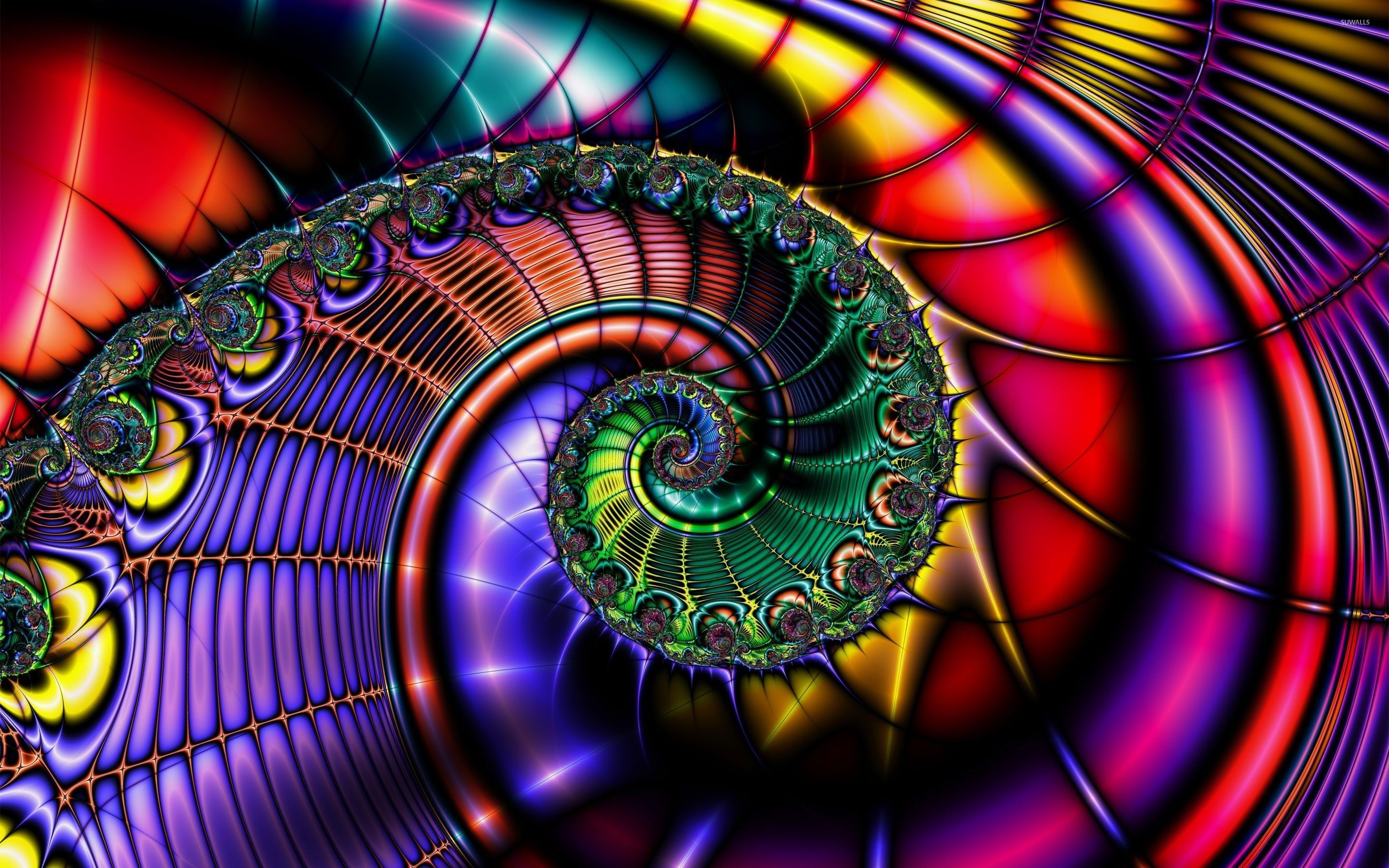 Colorful Fractal Wallpaper