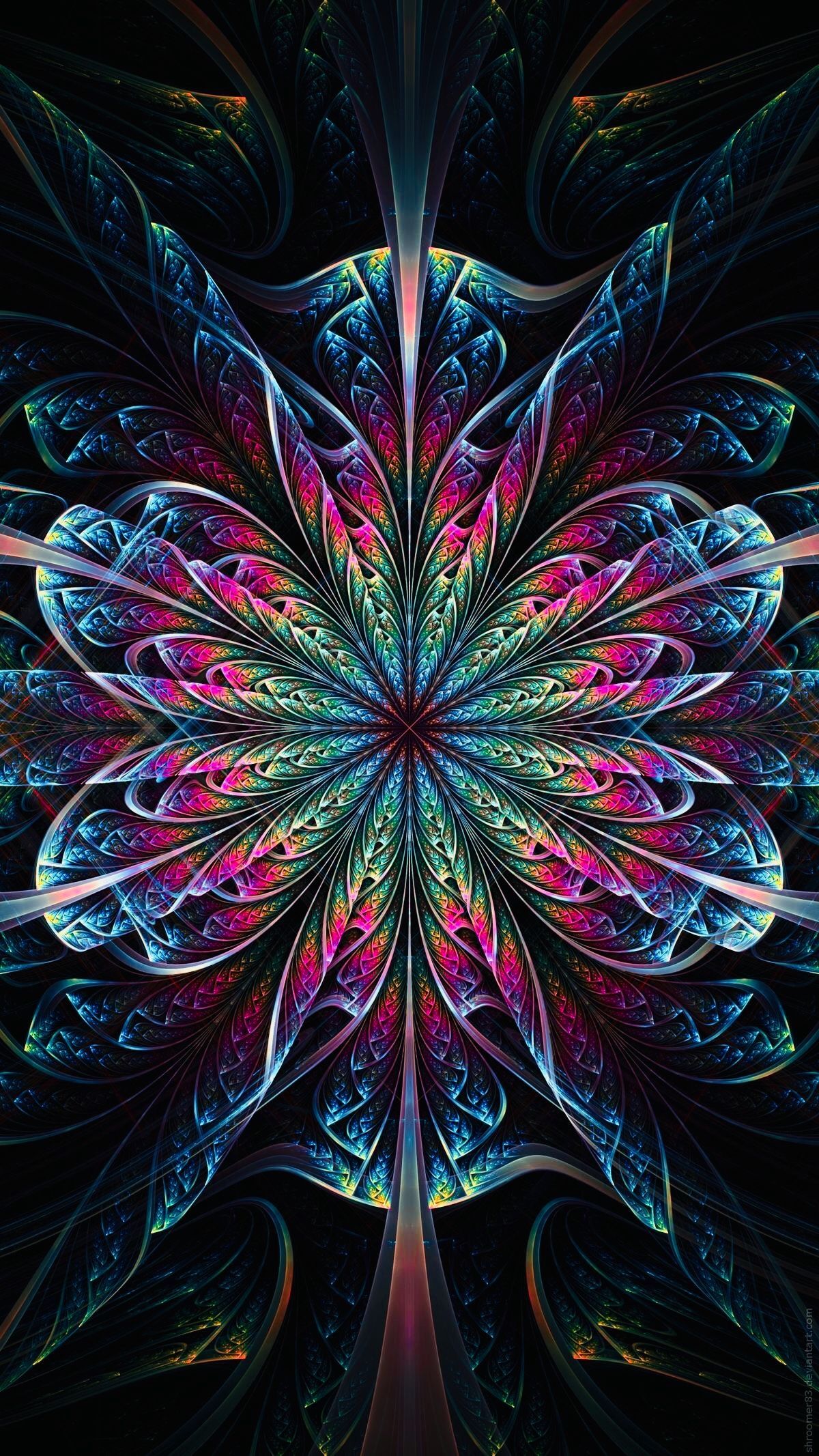The flower of life energy. Art wallpaper iphone, Colorful art, Psychedelic art