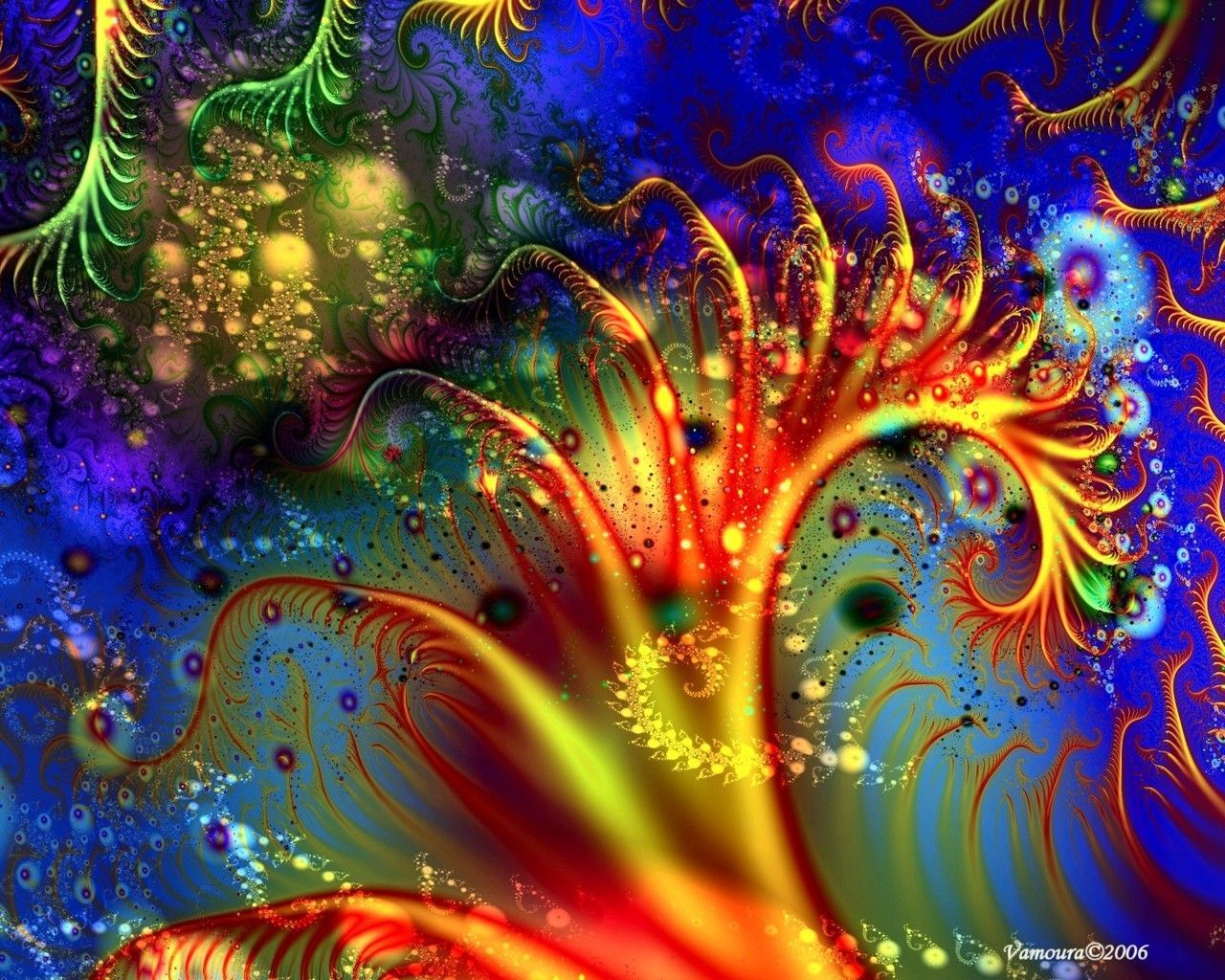 Colorf Fractal Art Wallpapers Wallpaper Cave 3388