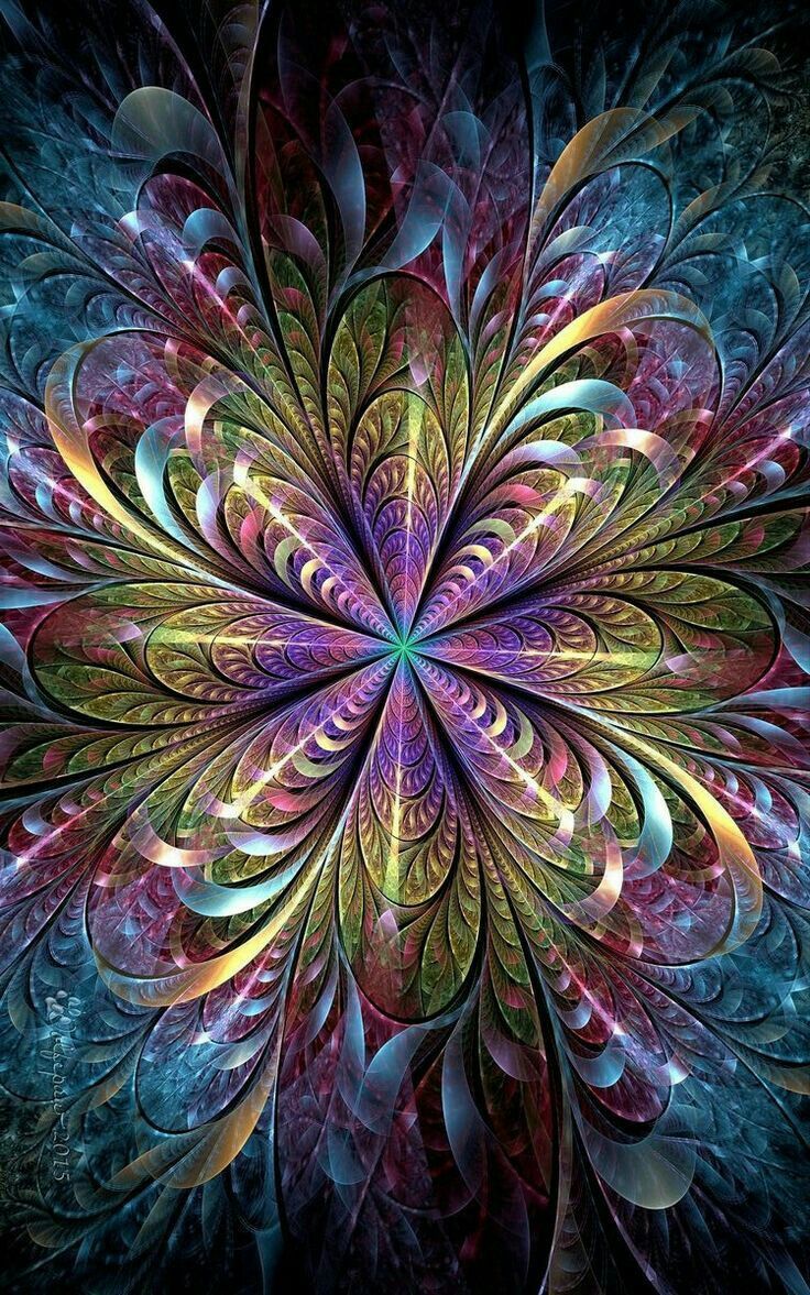 Fractal Art. Psychedelic art, Fractal art, Colorful art