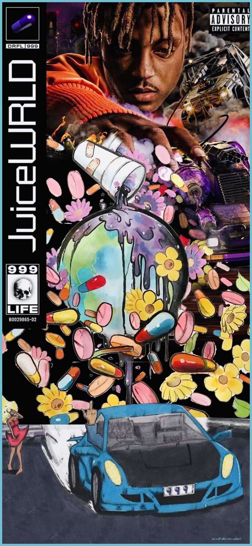 Juice Wrld Album Cover Wallpaper Desktop / Pink floyd the wall text, album covers, white color, indoors