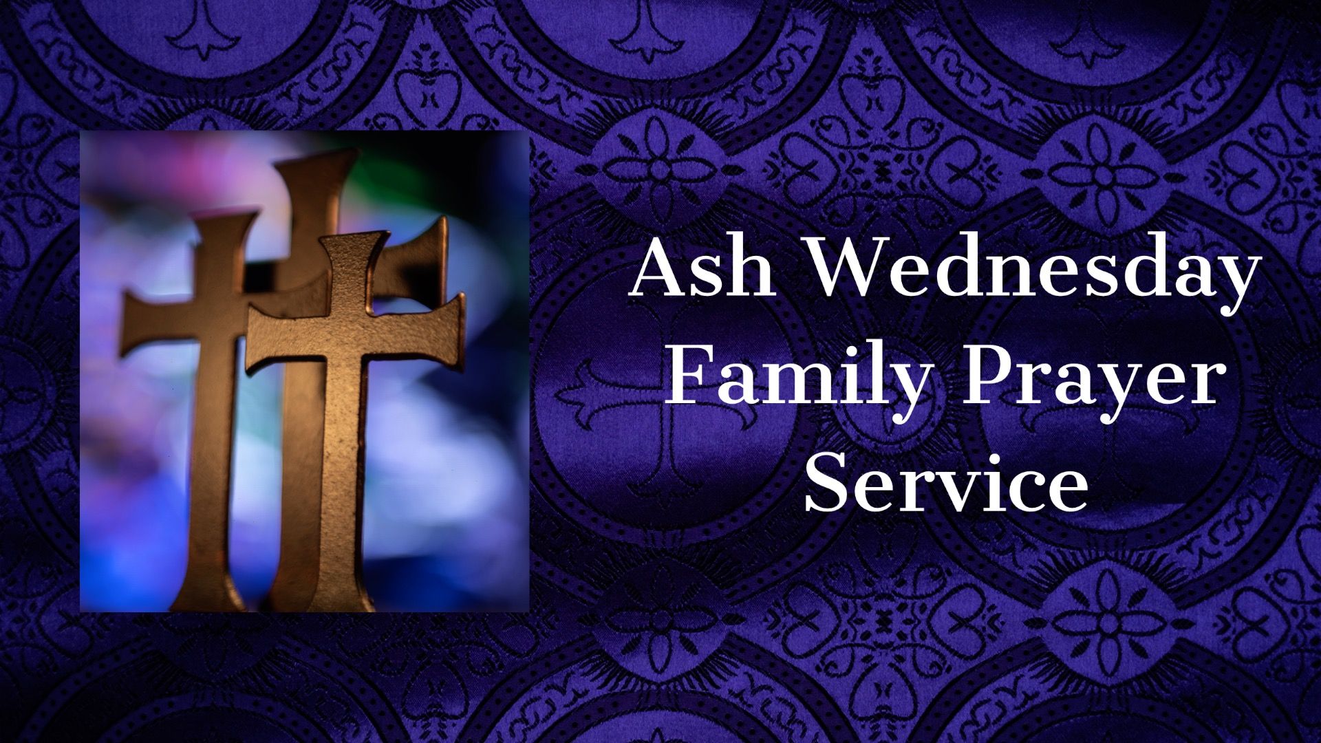 Ash Wednesday Prayer Service 2021. Archdiocese of Armagh