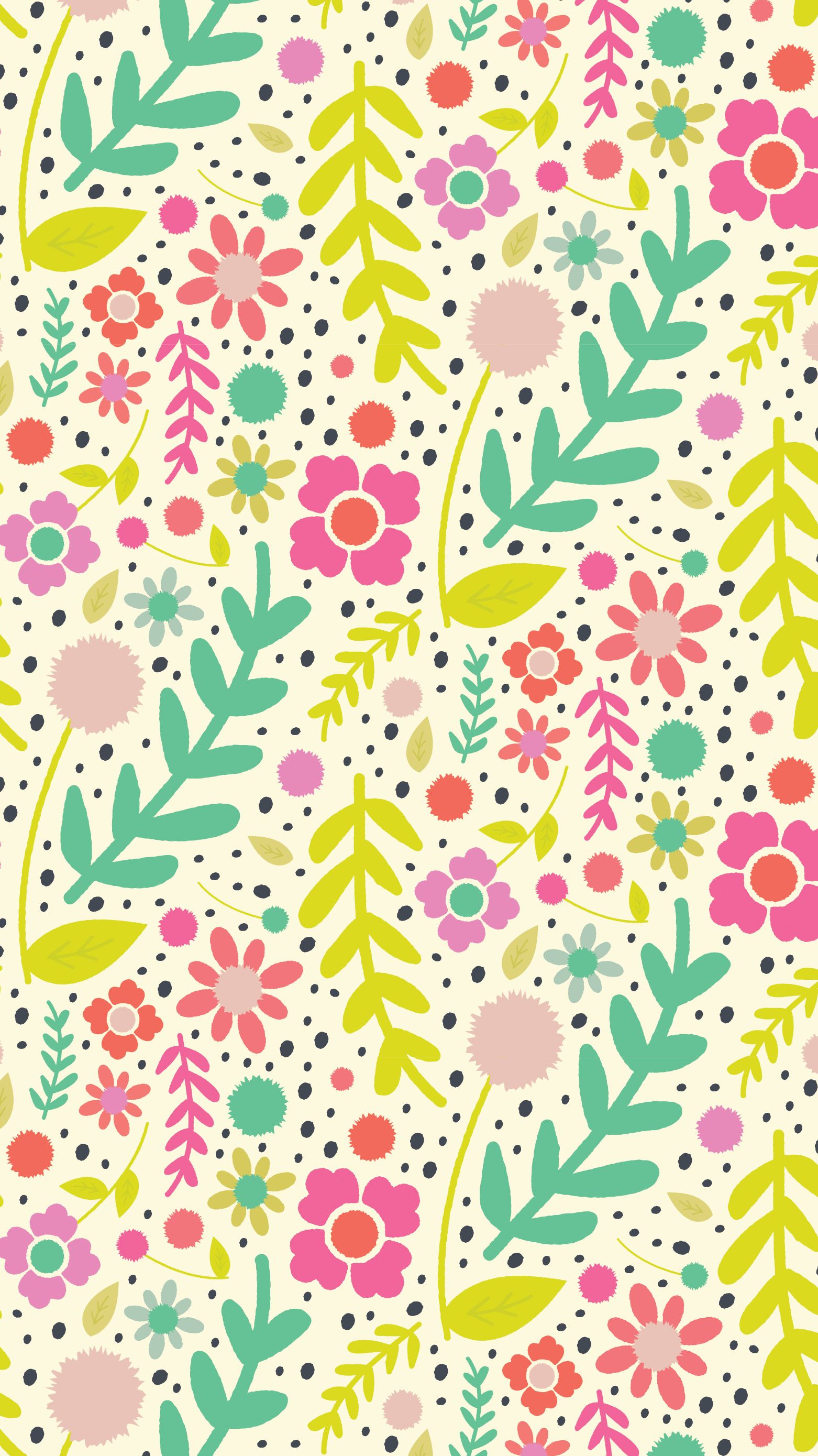 Floral Wallpaper iPhone