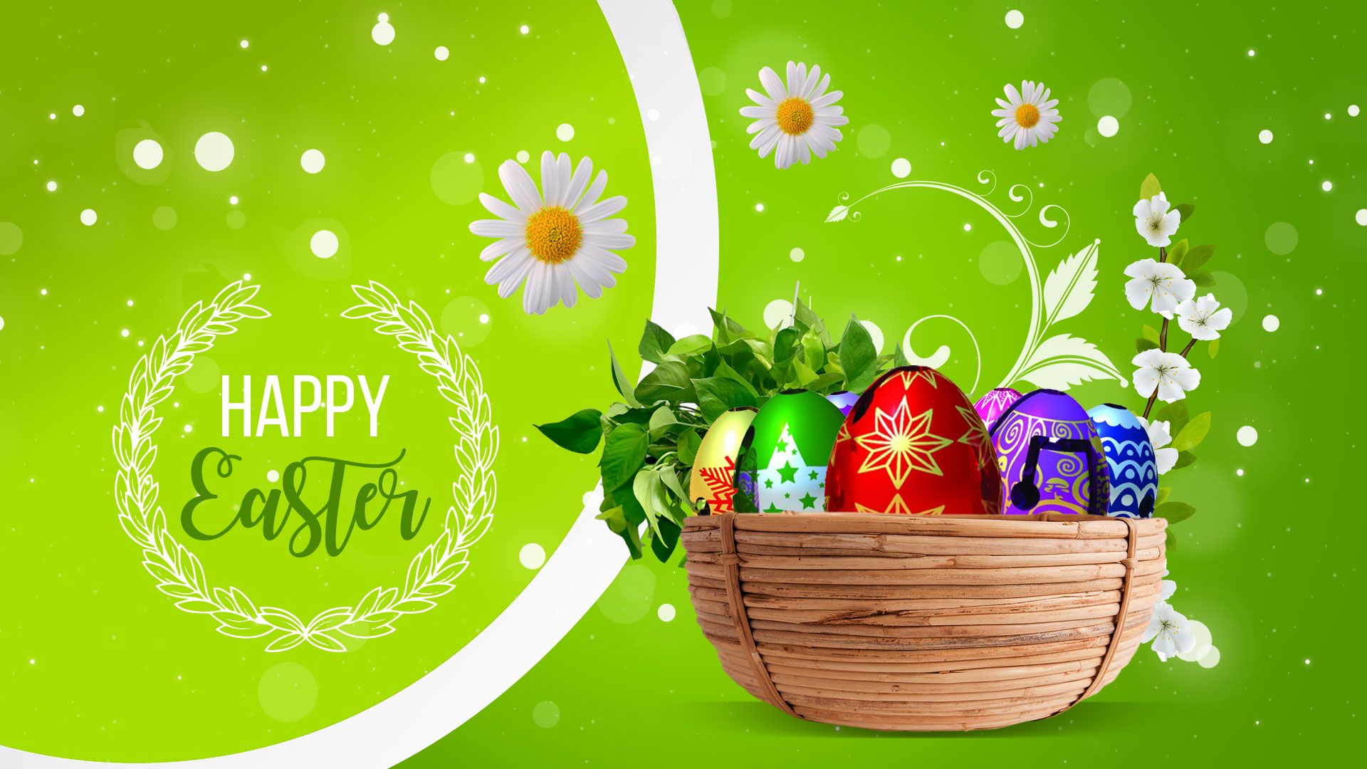Happy Easter, Easter Greeting Card, Easter HD Image, Easter Egg